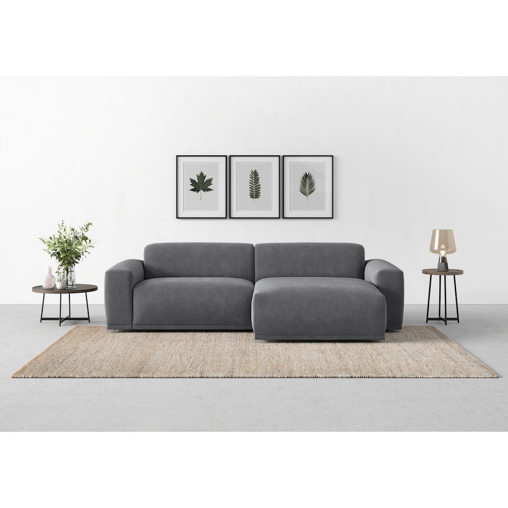 TRENDMANUFAKTUR Ecksofa »Braga«, (2 St.)