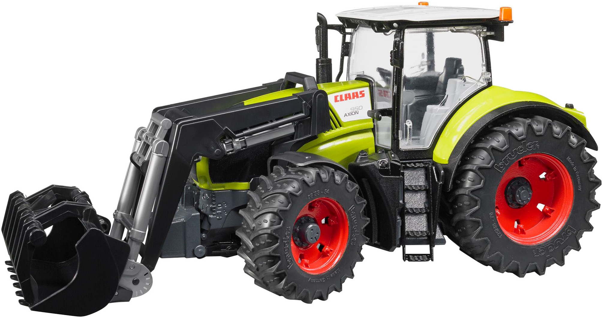 Bruder® Spielzeug-Traktor »Claas Axion 950 mit Frontlader (03013)«, Made in Europe