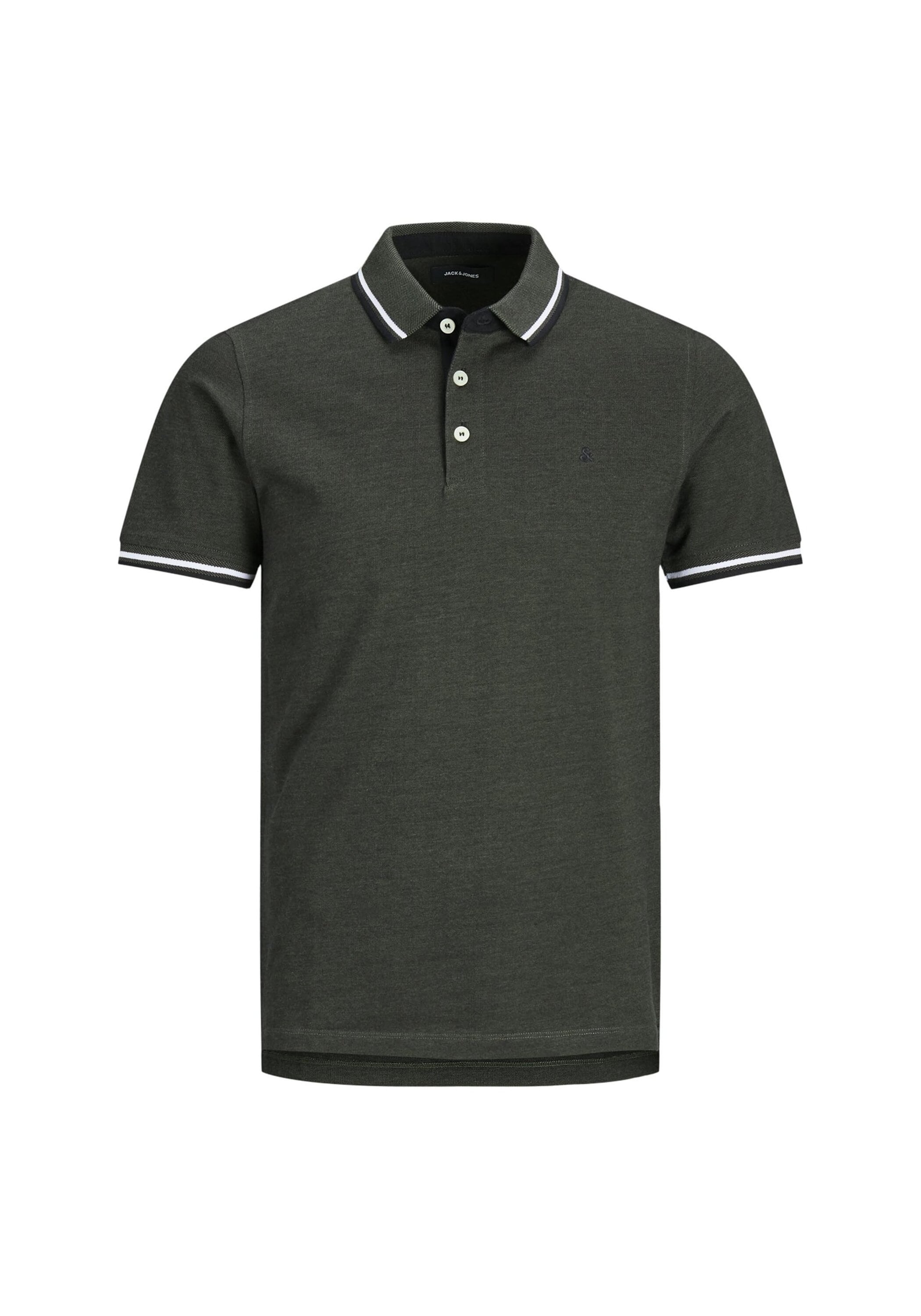 Jack & Jones Herren Poloshirt JJEPAULOS - 2er Pack - Slim Fit günstig online kaufen