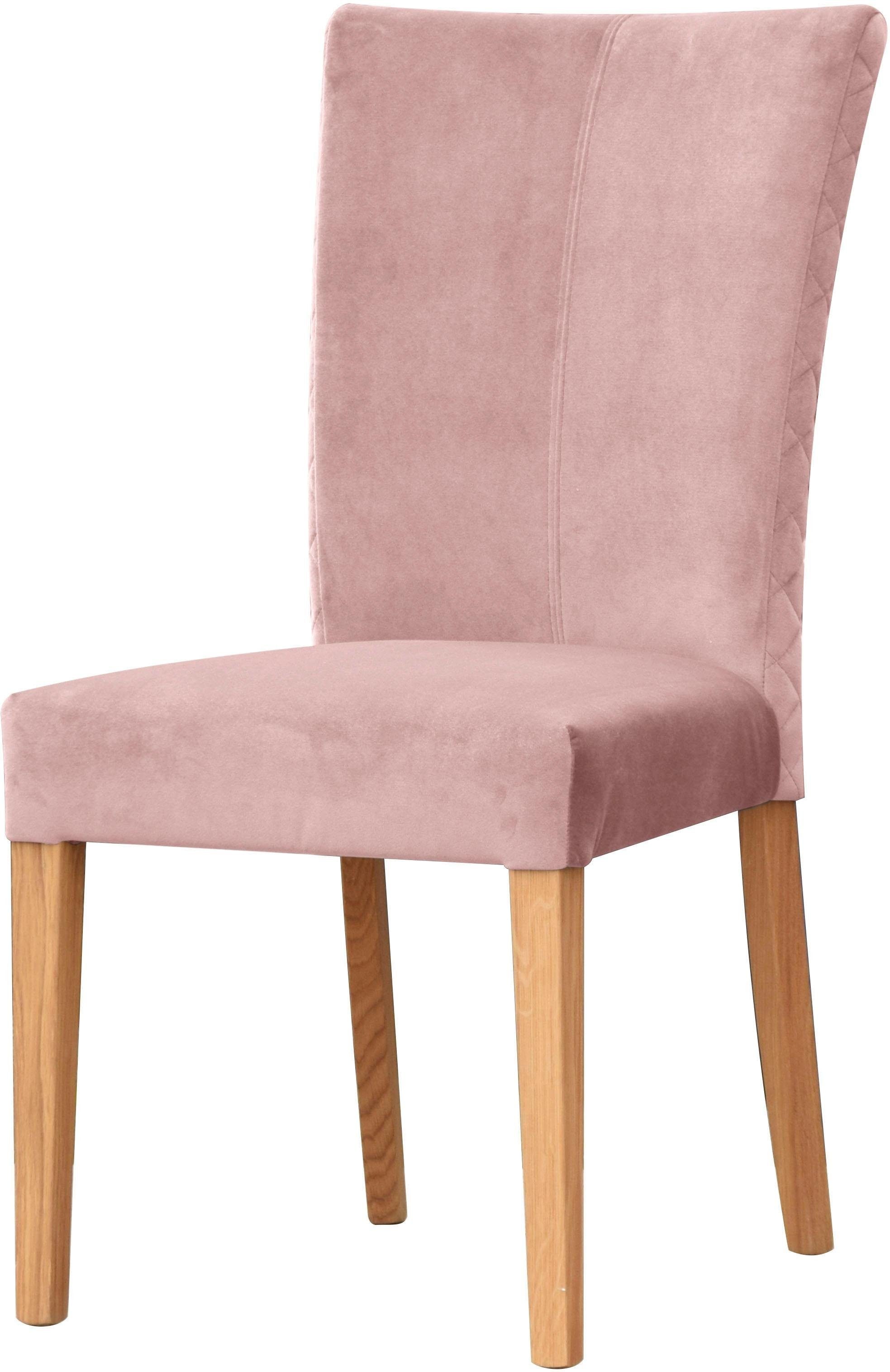 Leonique Esszimmerstuhl "Vence" (Set) 2 Stk.mit Rautensteppung in der Rücke günstig online kaufen