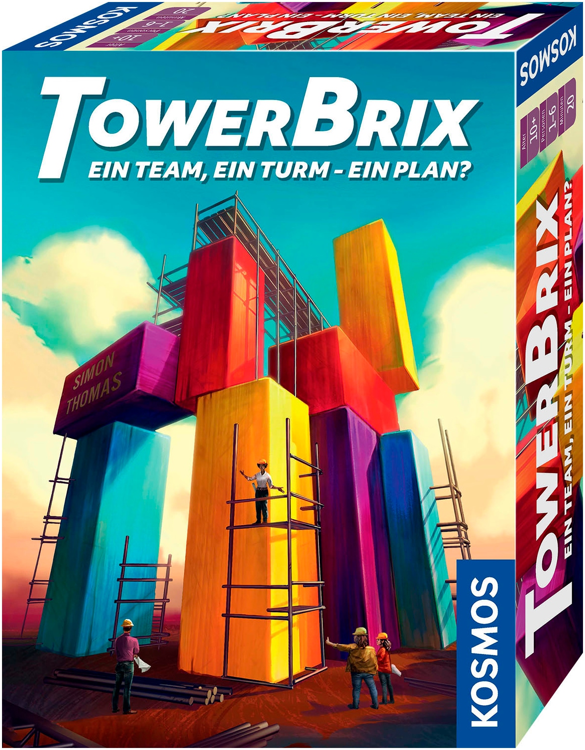 Kosmos Spiel »TowerBrix«, Made in Germany