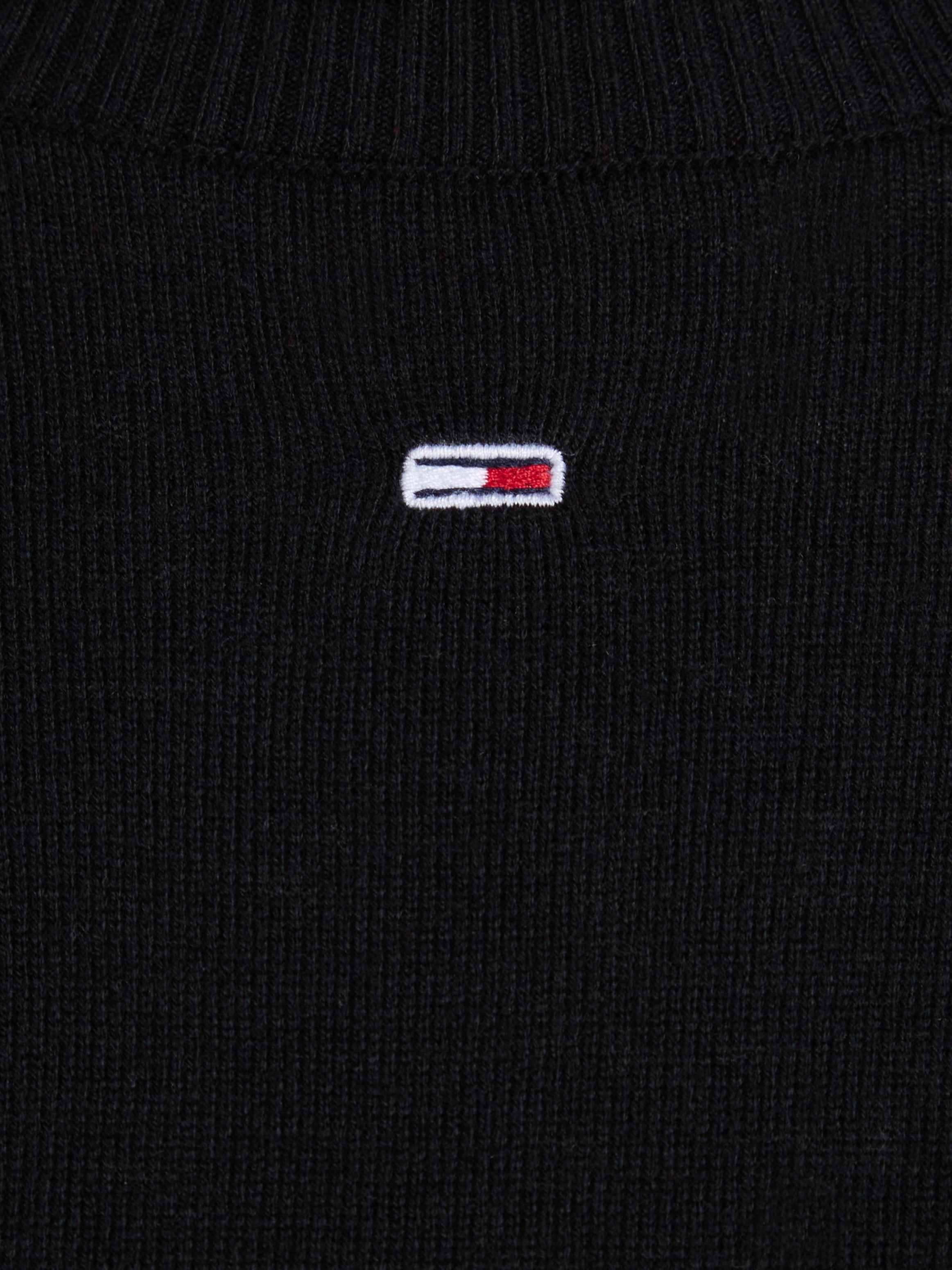 Tommy Jeans Curve Rollkragenpullover »TJW ESSENTIAL TRTLNK SWEATER EXT«, mit Rollkragen, Logo-Flag