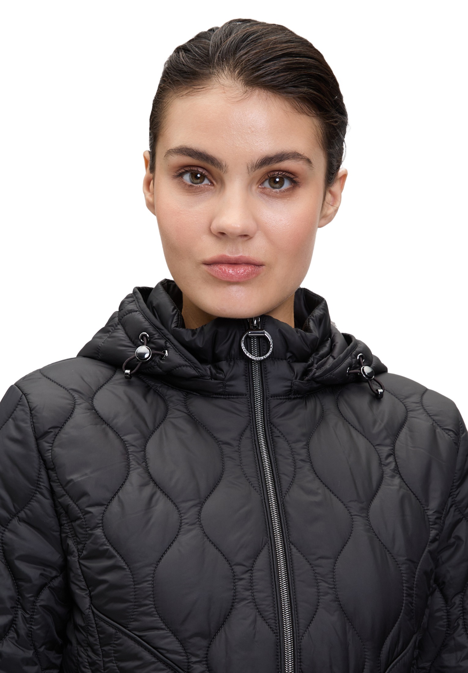 Betty Barclay Outdoorjacke »Betty Barclay Damen Outdoorjacke mit abnehmbarer Kapuze«, mit Kapuze