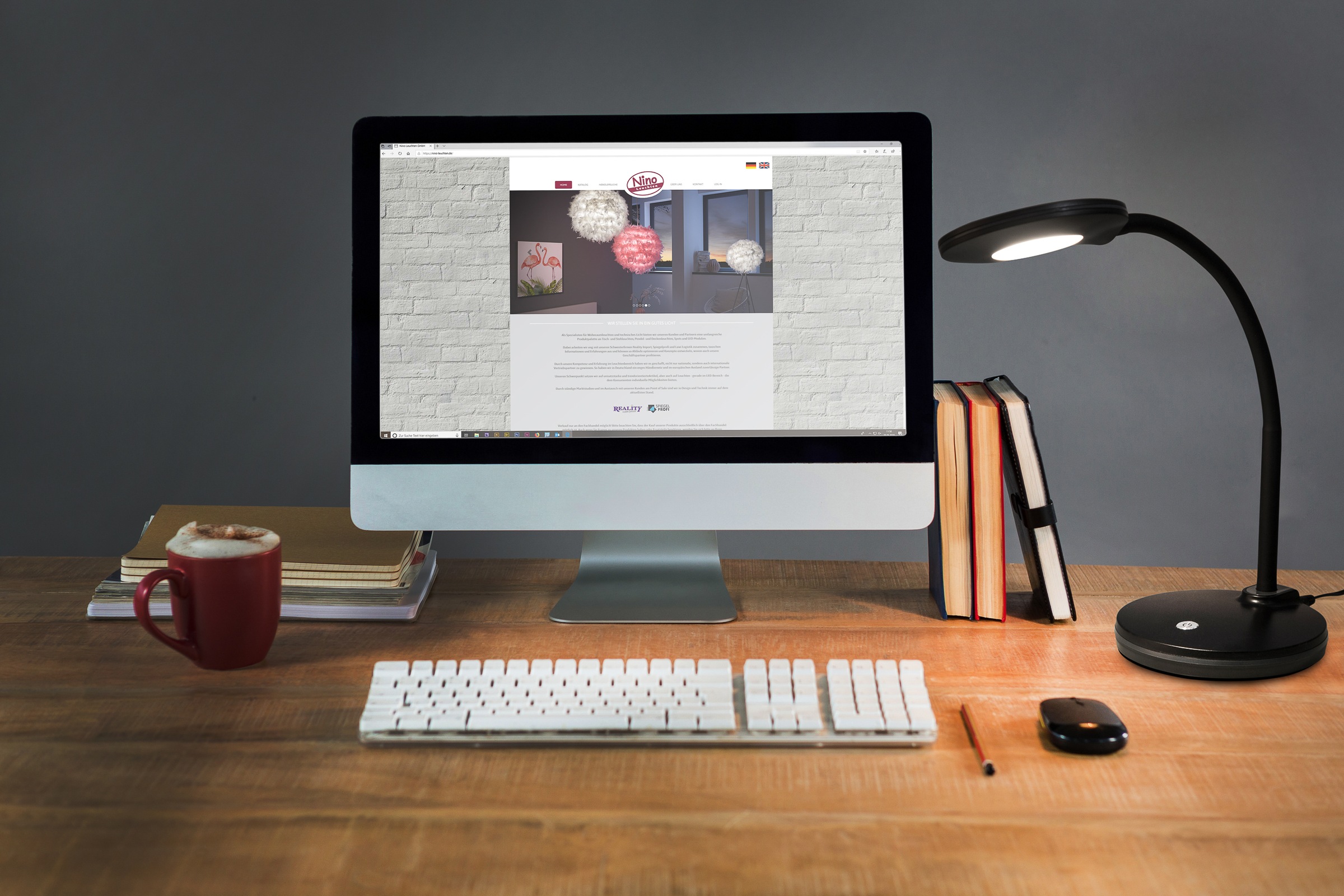 NOWA Tischleuchte »CARMEN« LED-Modul 1 Stk. Warmweiß Tischlampe Nachttischlampe Deko-Tischleuchte Schreibtisch