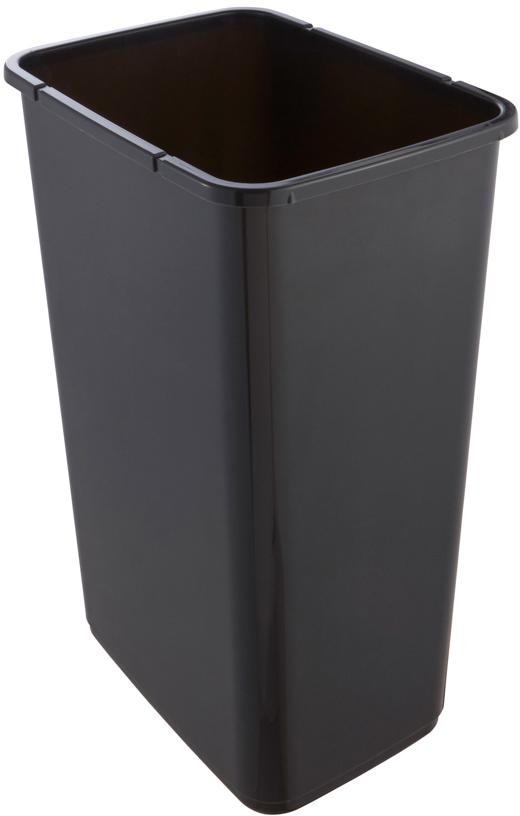 Keeeper Kibiras šiukšlėms »magne Šiukšliadėžė su Flip-Deckel 40 x 30 x 615 cm« 1 Vonios indelis 45 l komfortabler Soft-Touch-Point pagamintas in Europe
