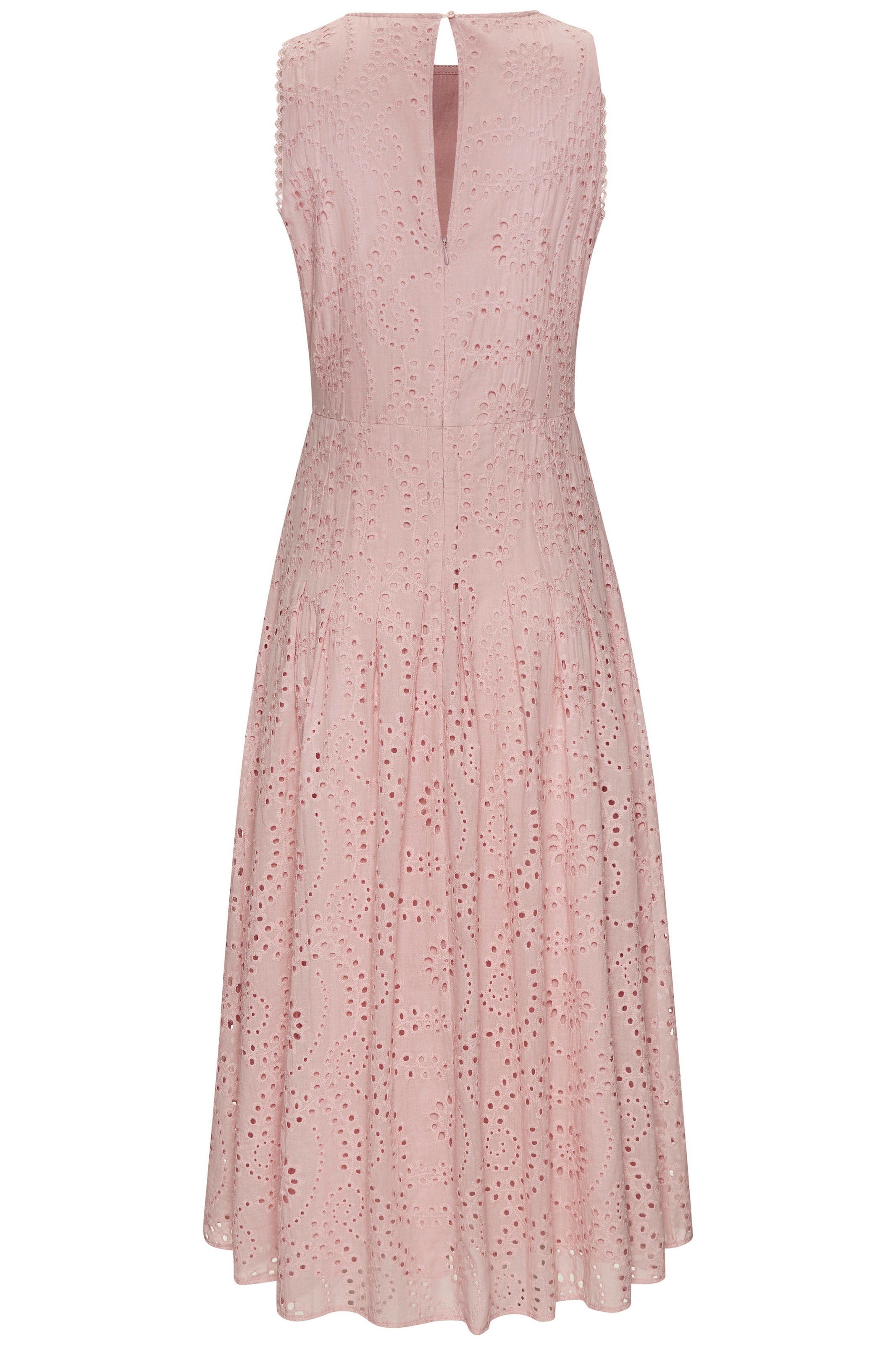 Thumbnail - Buffalo Spitzenkleid in Maxilänge, Eyelet, modische Lochstickerei, elegant