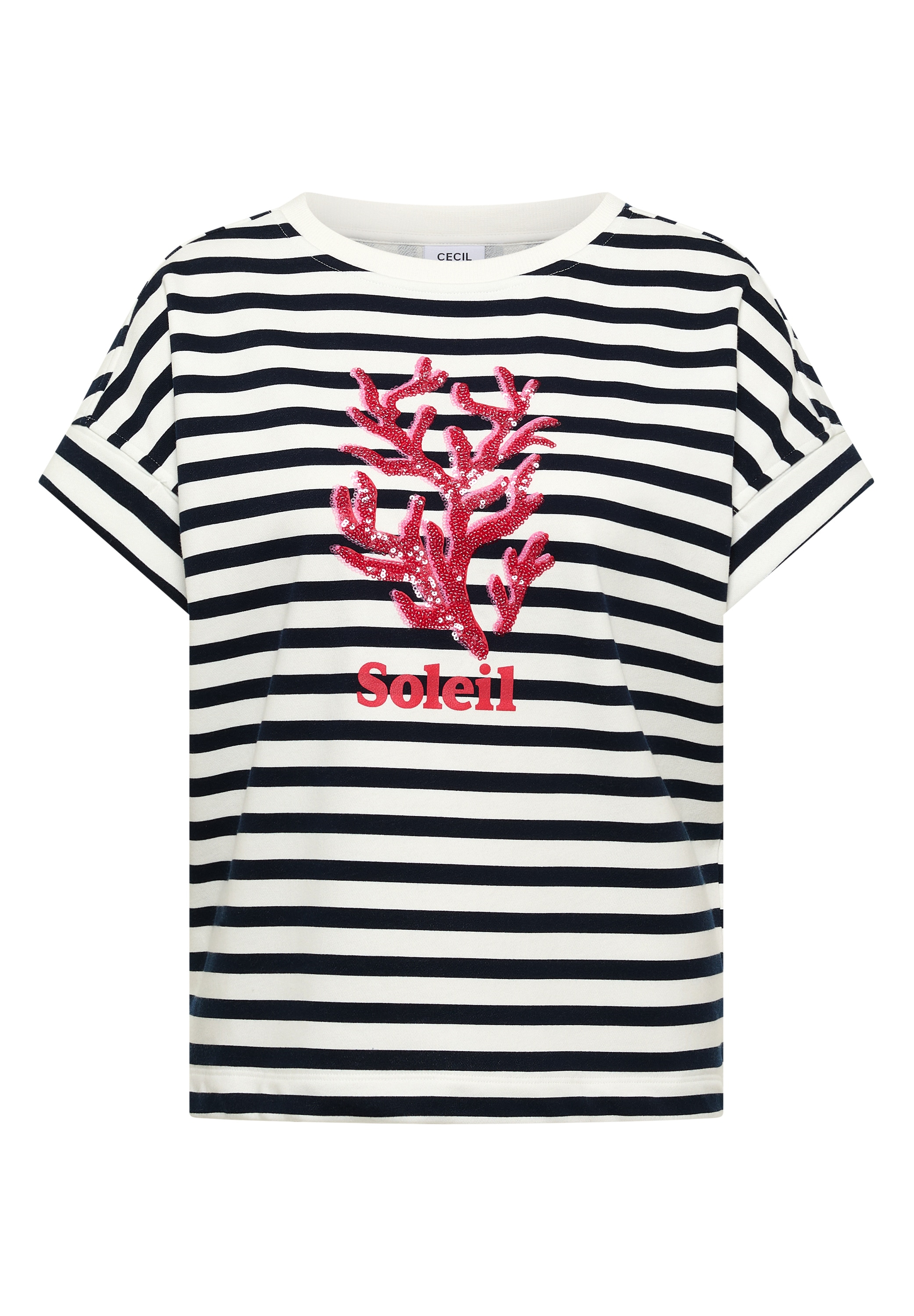 Cecil Sweatshirt , im Streifen-Design
