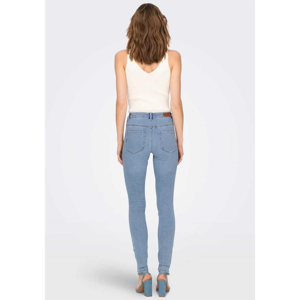 ONLY Jeansjeggings »ONLDAISY HW SK ZIP LEGGING DNM PIMBOX«, mit Reißverschluss Detail am Bein