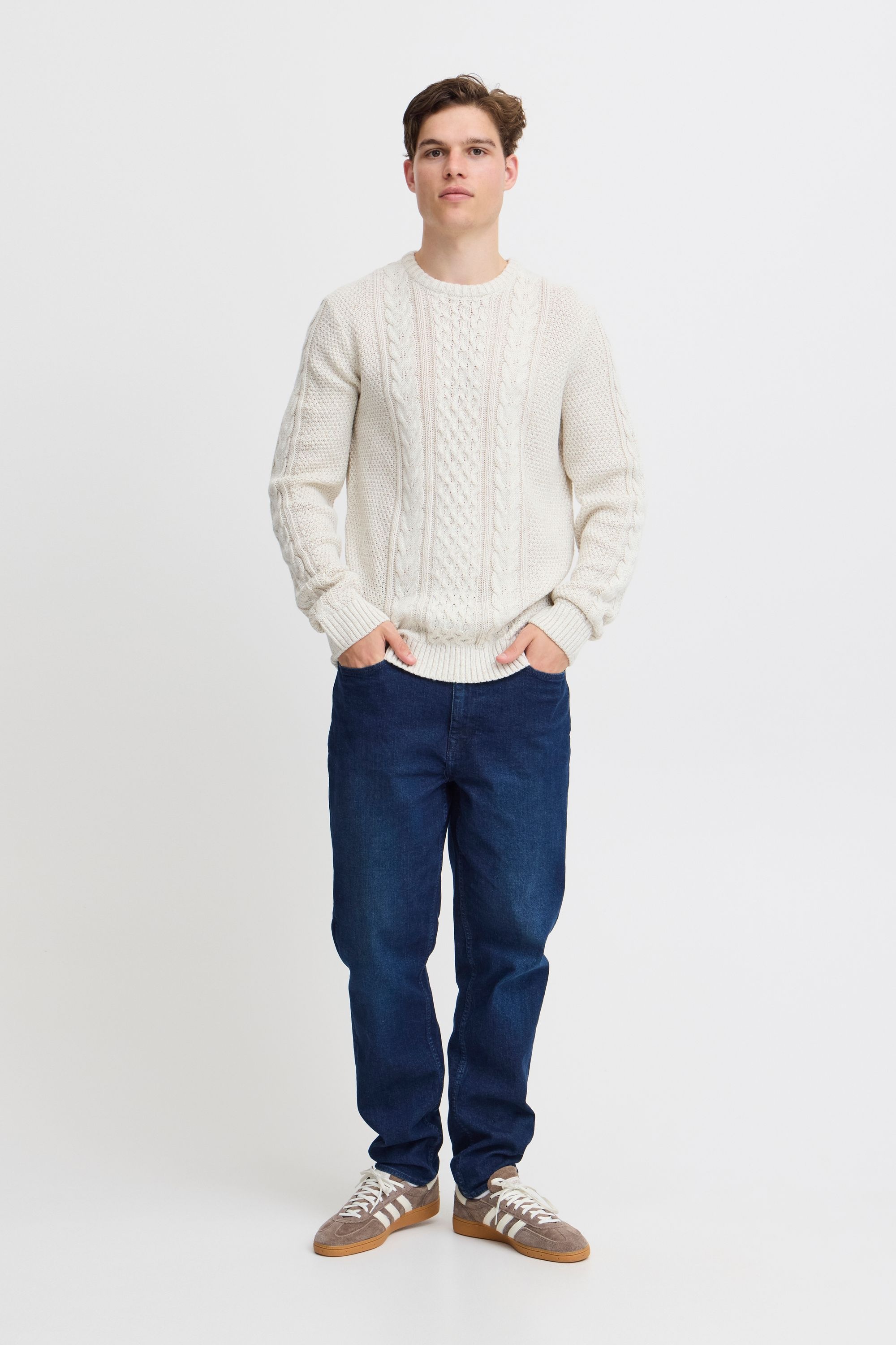 Blend Strickfleece-Pullover "Strickpullover BHPullover" günstig online kaufen