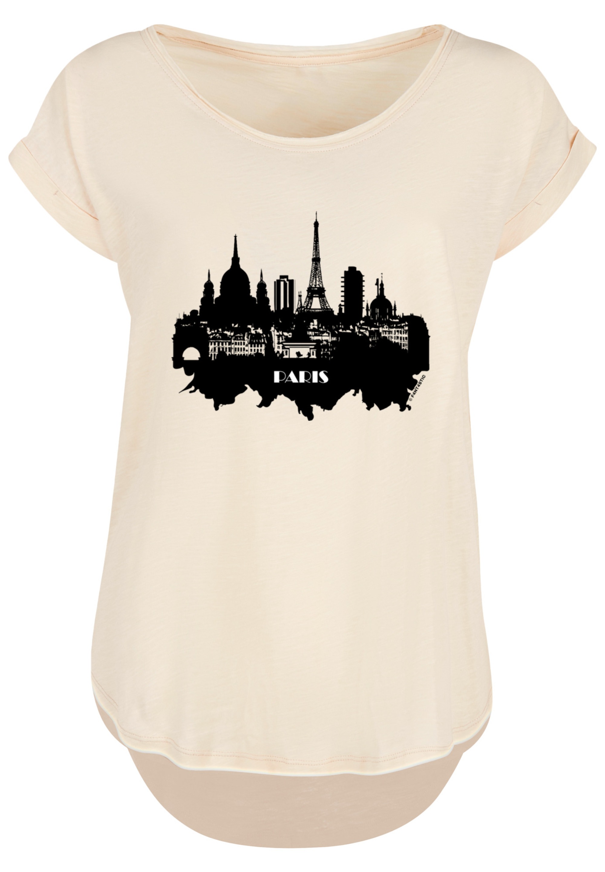 F4NT4STIC T-Shirt »PARIS SKYLINE LONG TEE«, Print