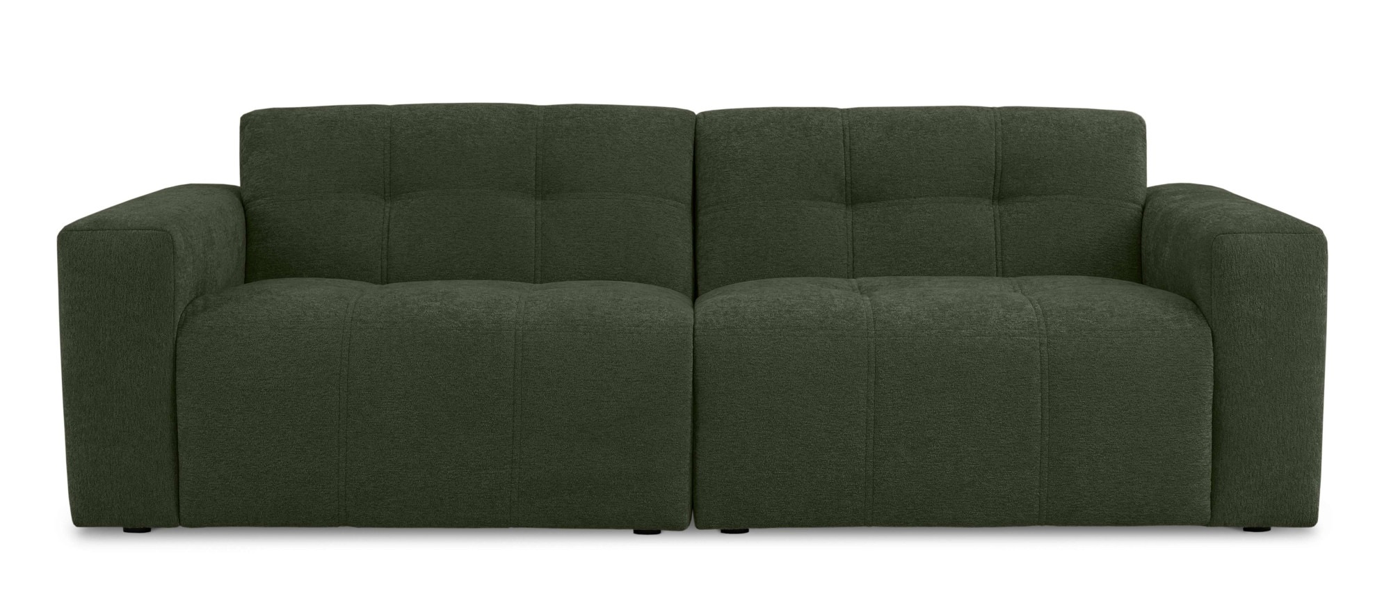 OTTO home 3-Sitzer "Tapley" Breite 220 cm,Boucle, Struktur fein, mit Knopfs günstig online kaufen
