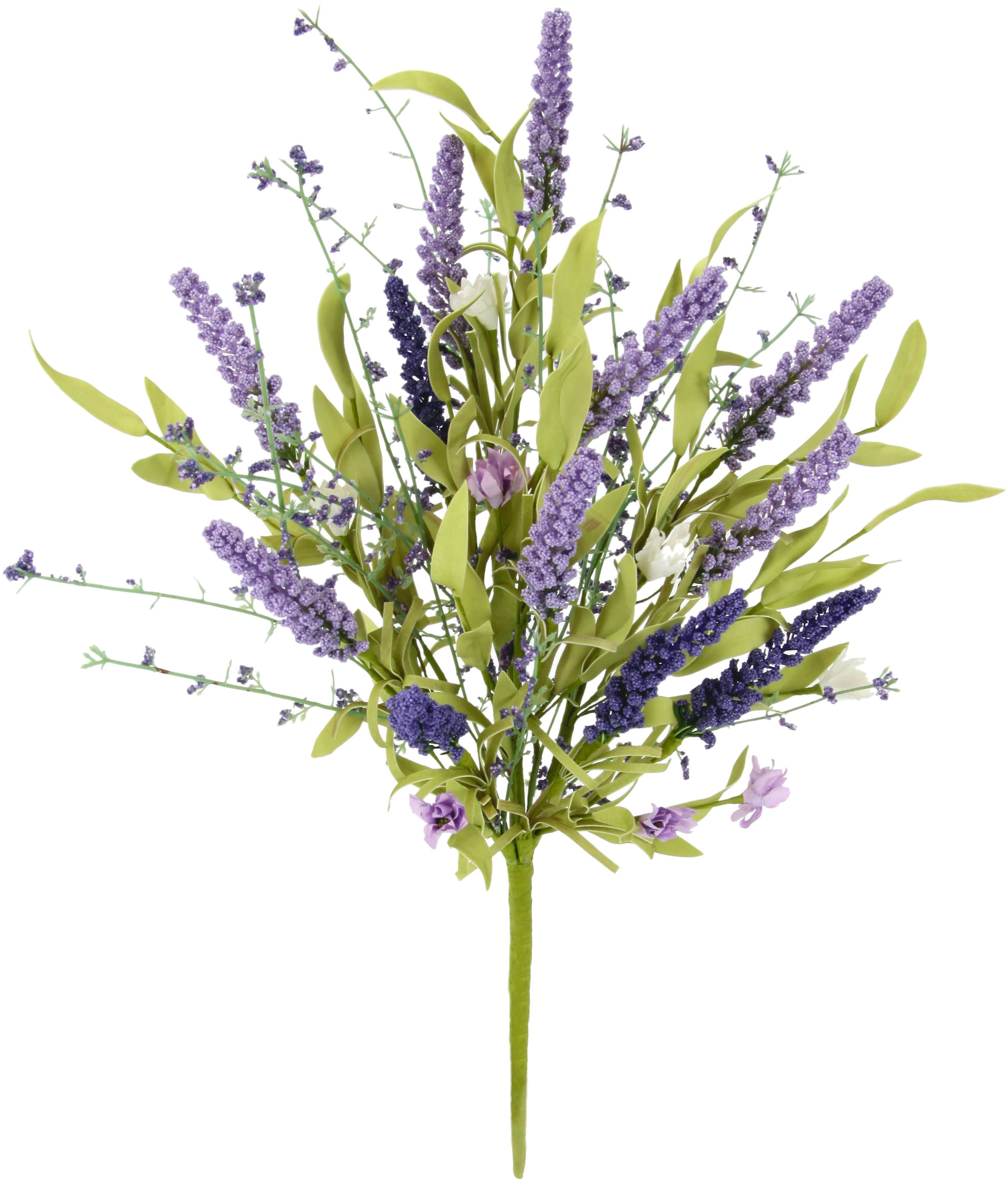 I.GE.A. Kunstblume »Lavendel Busch«, Künstliche Blumen Lavendelbusch Künstlicher Lavendelstrauß