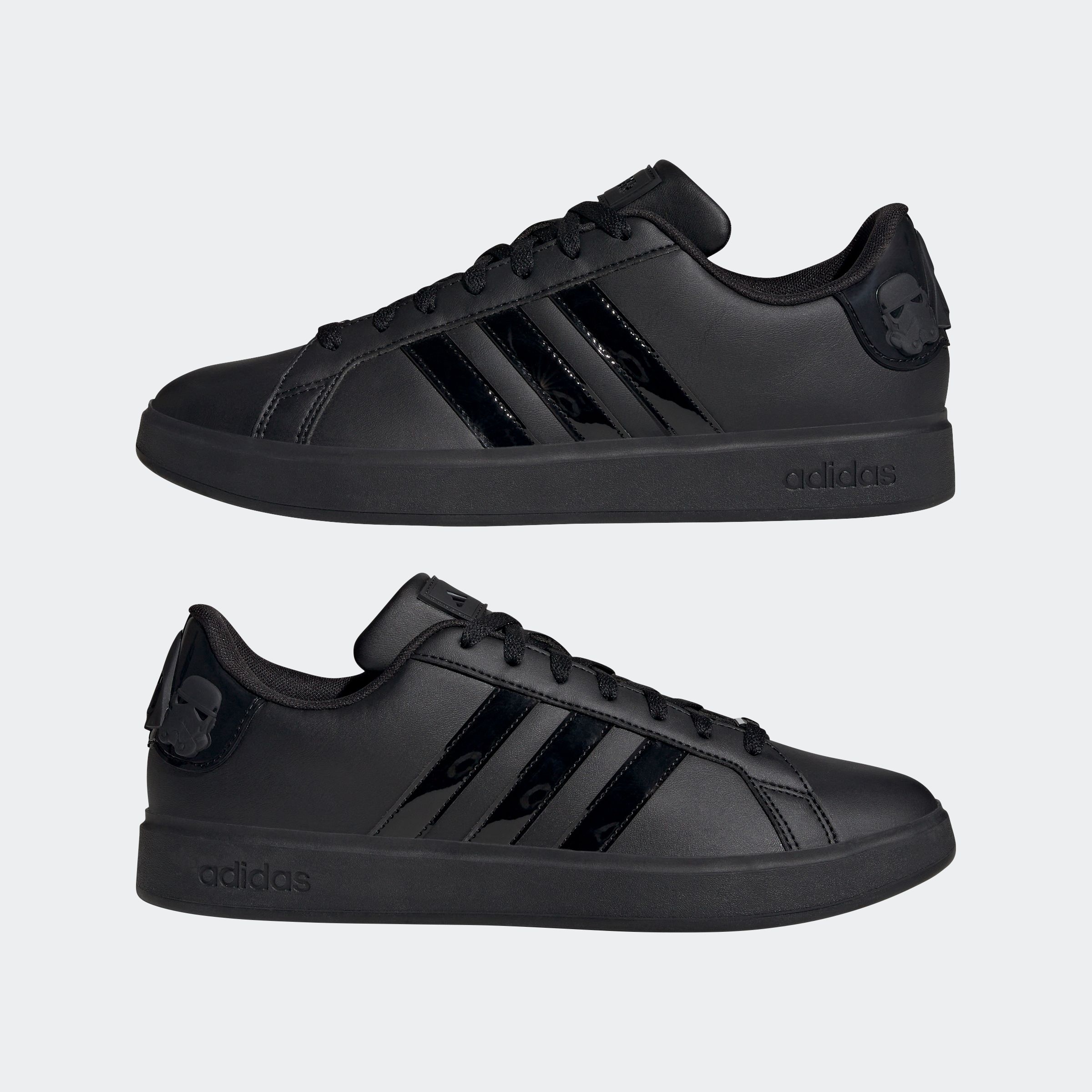 adidas Sportswear Sneaker »ADIDAS STAR WARS GRAND COURT SCHUH«, Design auf den Spuren des adidas Superstar