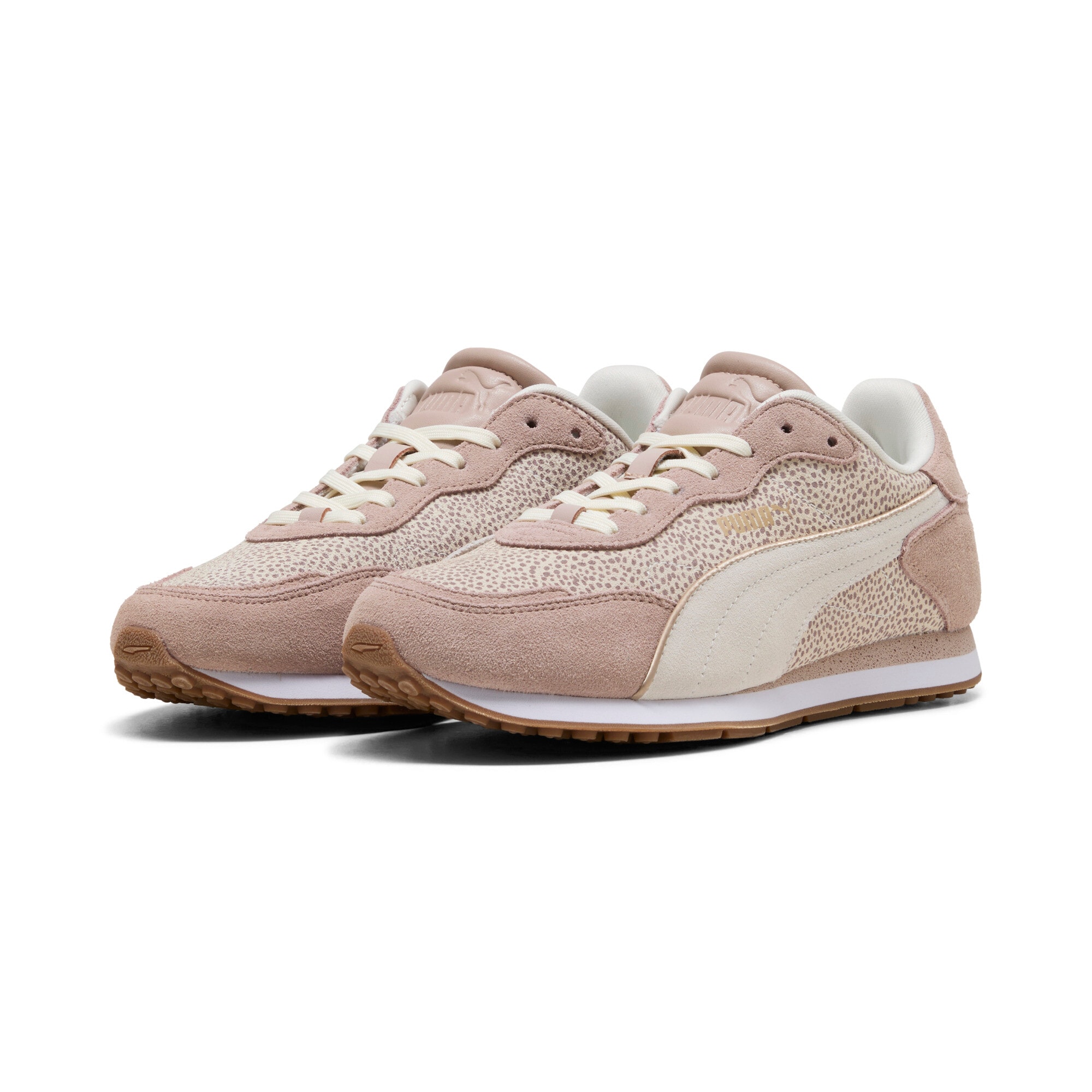 PUMA Sneaker "ST MILER ROSE TOPCAT" für sportlichen Look, aus Leder, mit Schnürung