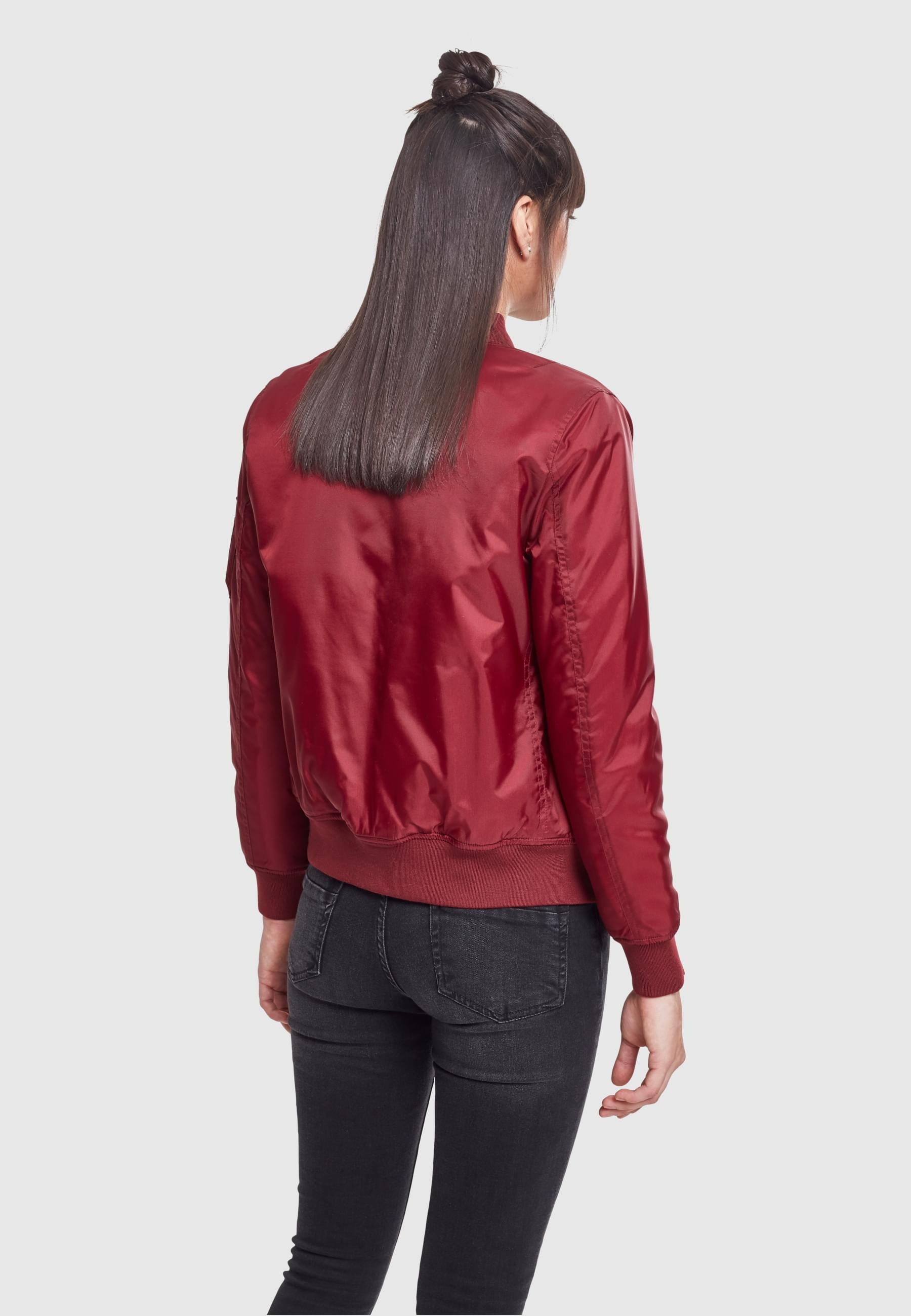 URBAN CLASSICS Allwetterjacke »Urban Classics Damen Ladies Basic Bomber Jacket«, (1 St.), ohne Kapuze