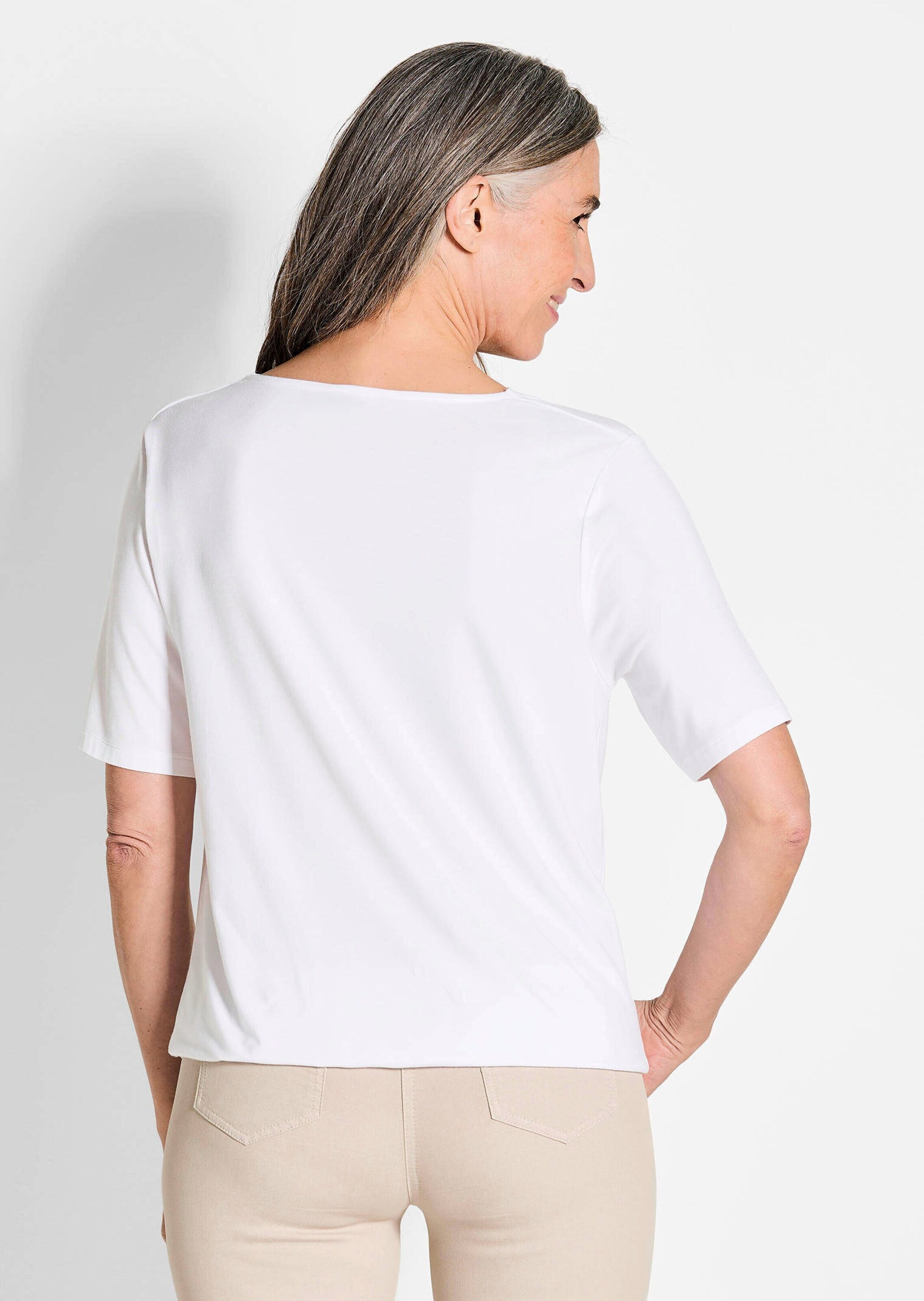GOLDNER Kurzarmshirt »Shirt«
