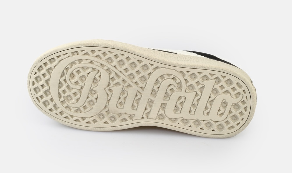Buffalo Plateausneaker »CAJO«, Schnürschuh, Halbschuh, Retro-Sneaker, Freizeitschuh zum Schnüren