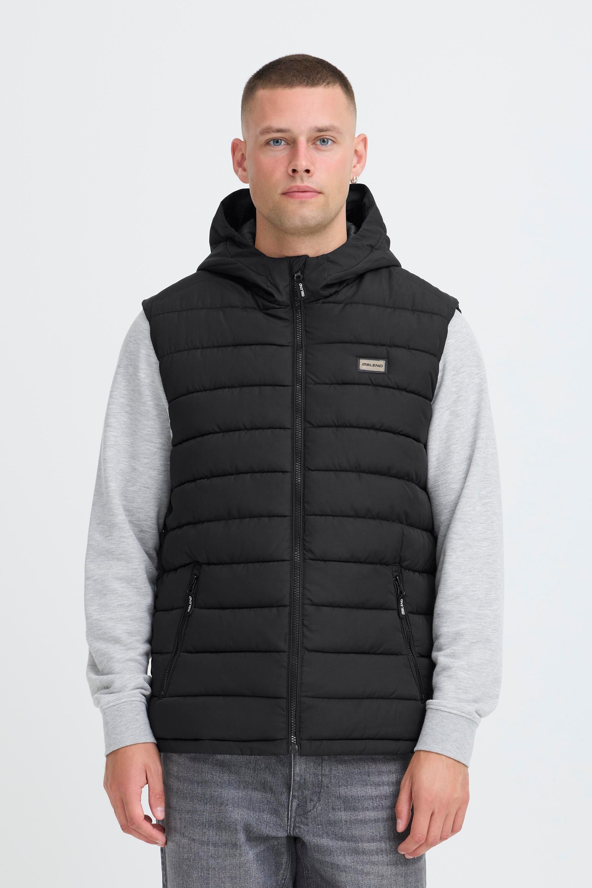 Blend Steppweste "BHMelai" Stilvolle Basic Steppweste mit Taschen und Kapuz günstig online kaufen