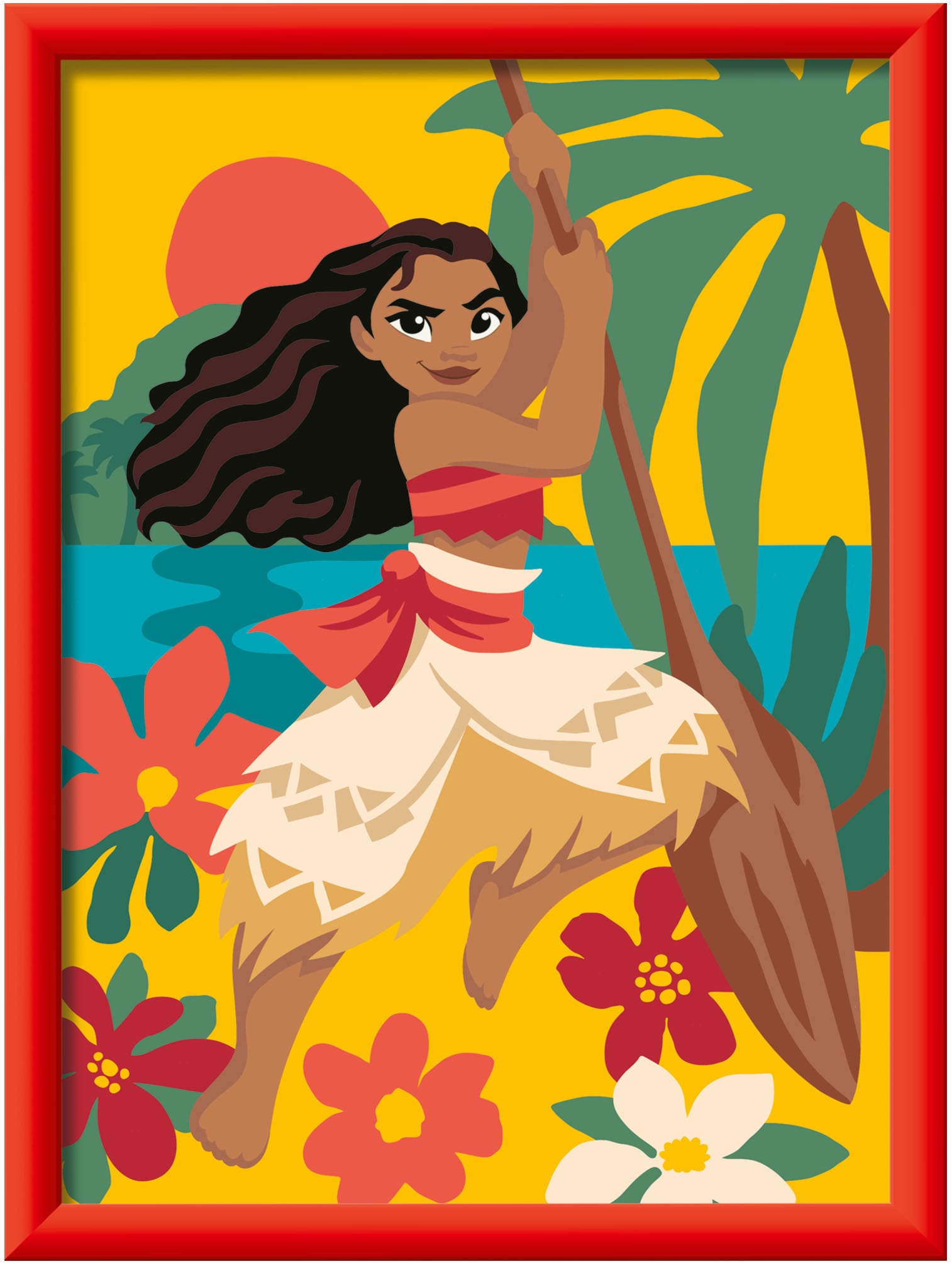 Ravensburger Malen nach Zahlen »CreArt, Disney Vaiana's Abenteuer« Made in Europe