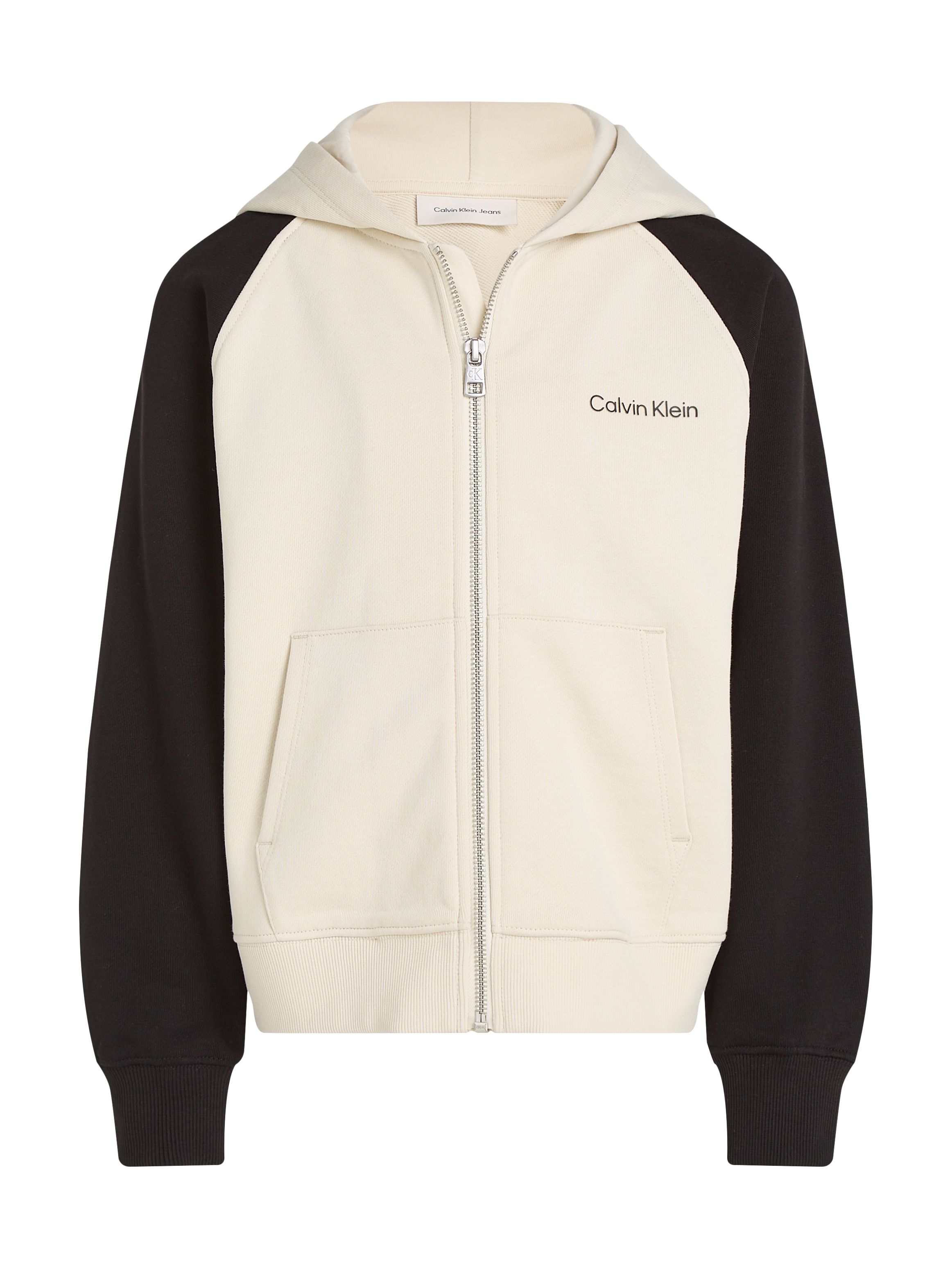 Calvin Klein Jeans Sweatjacke »COLOR BLOCK ZIP-THROUGH«, für Kinder bis 16 Jahre mit Logoprägung