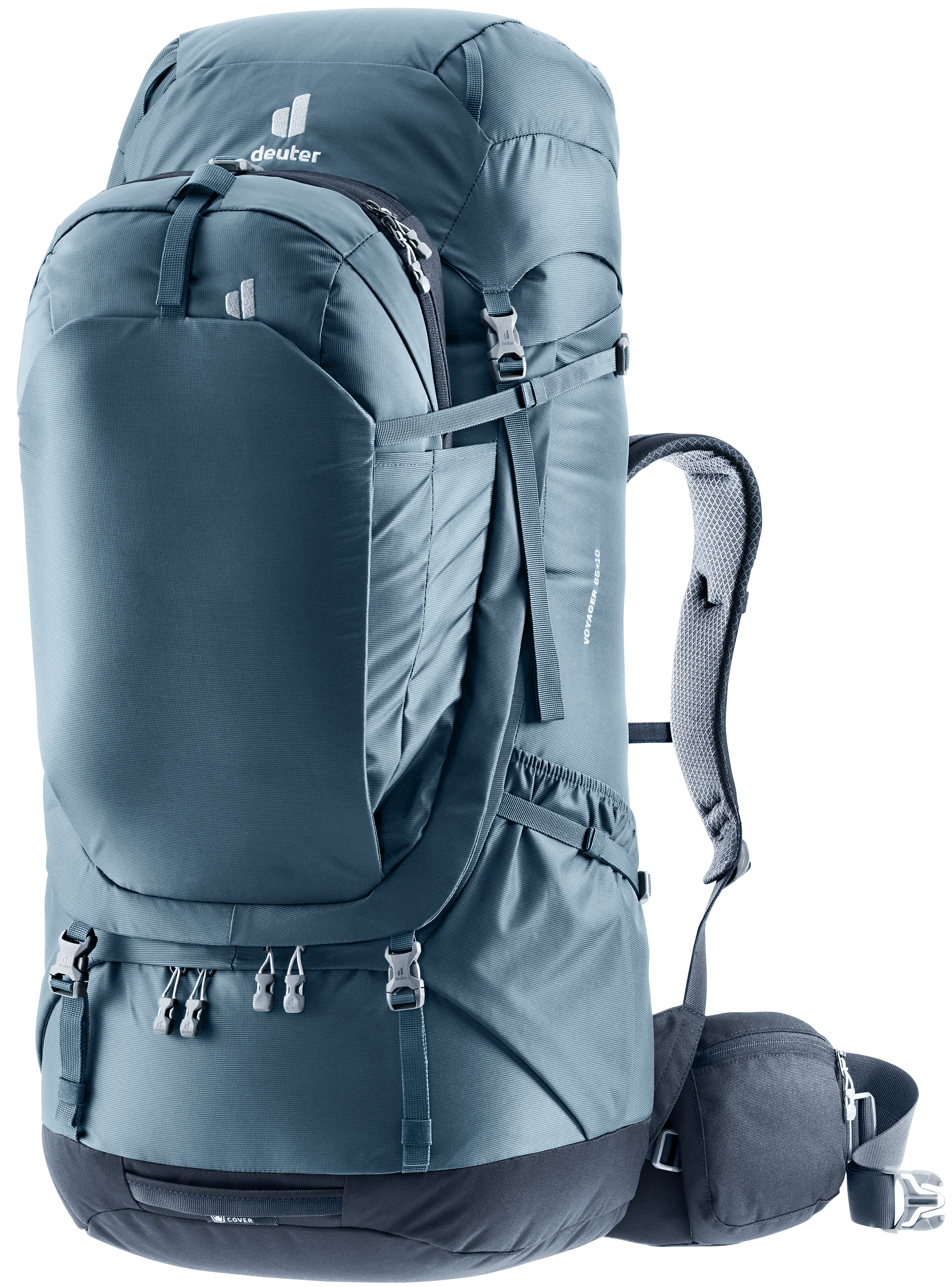 deuter Reiserucksack »Voyager 65+10« für ausgedehnte Touren, 75 Liter Volumen, mit Contact-Rückensystem