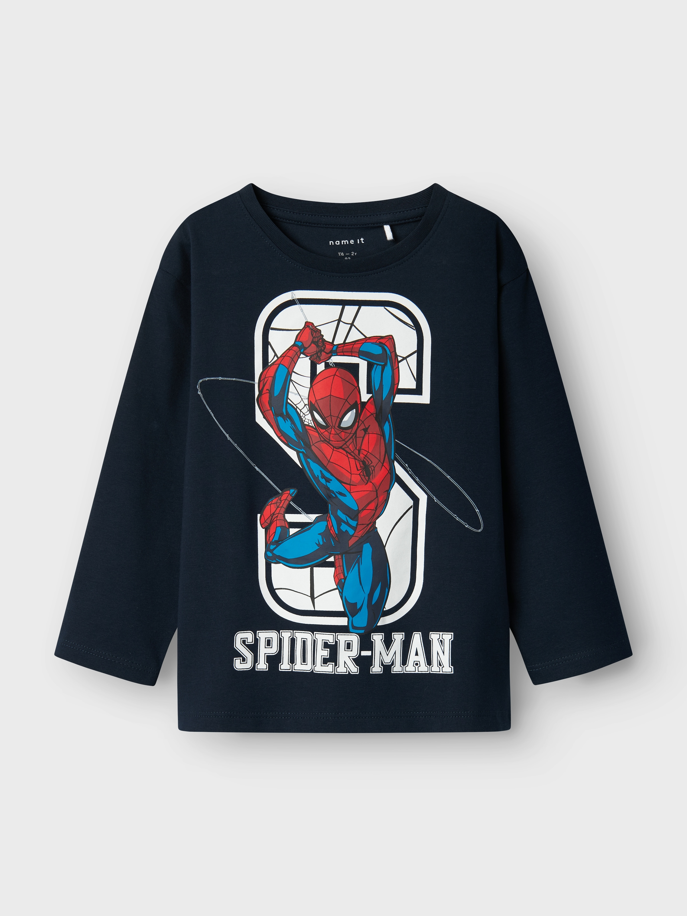 Name It Langarmshirt »NMMNITIN SPIDER NREG LS TOP NOOS MAR«