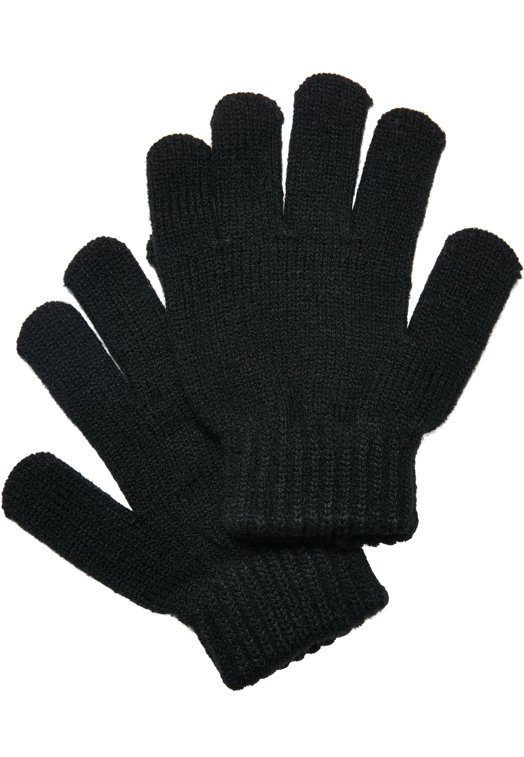 URBAN CLASSICS Baumwollhandschuhe »Urban Classics Unisex Knit Gloves Kids 2-Pack«