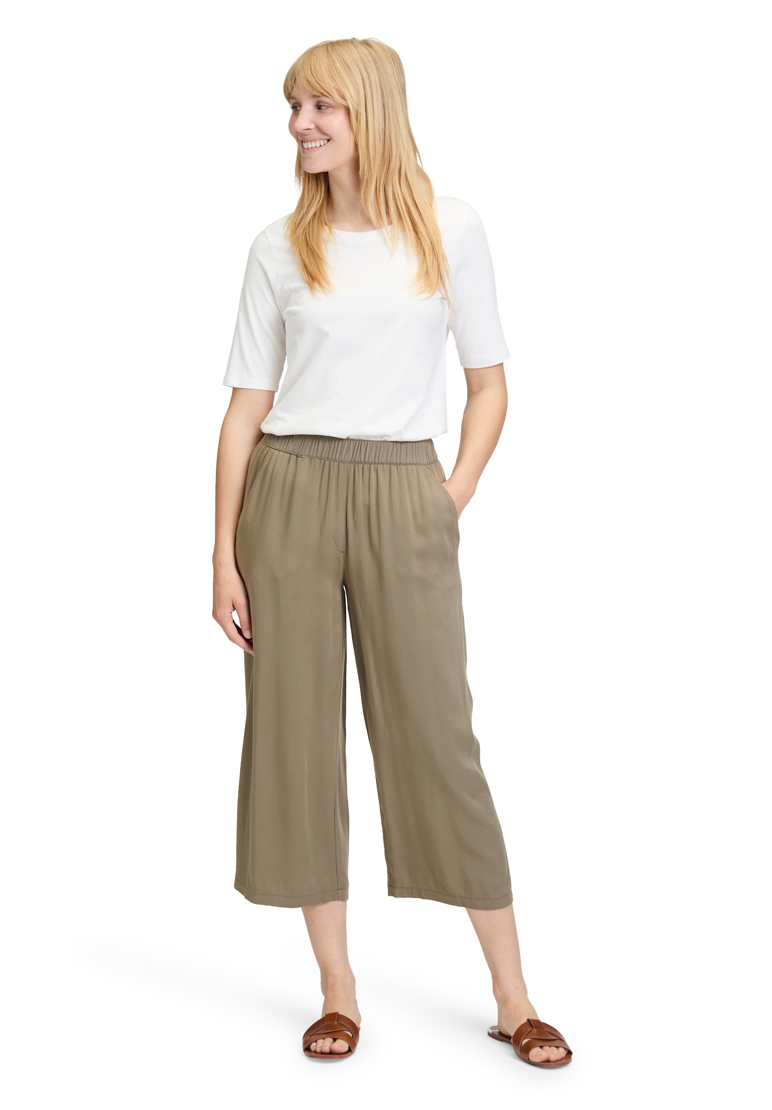 Betty Barclay Schlupfhose »Betty Barclay Schlupfhose mit Eingrifftaschen«, Material