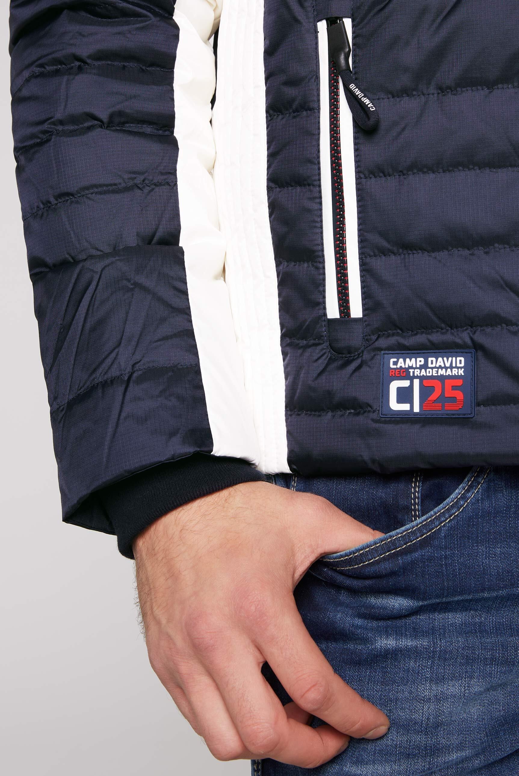 CAMP DAVID Winterjacke, mit Kapuze, mit abtrennbarer Kapuze