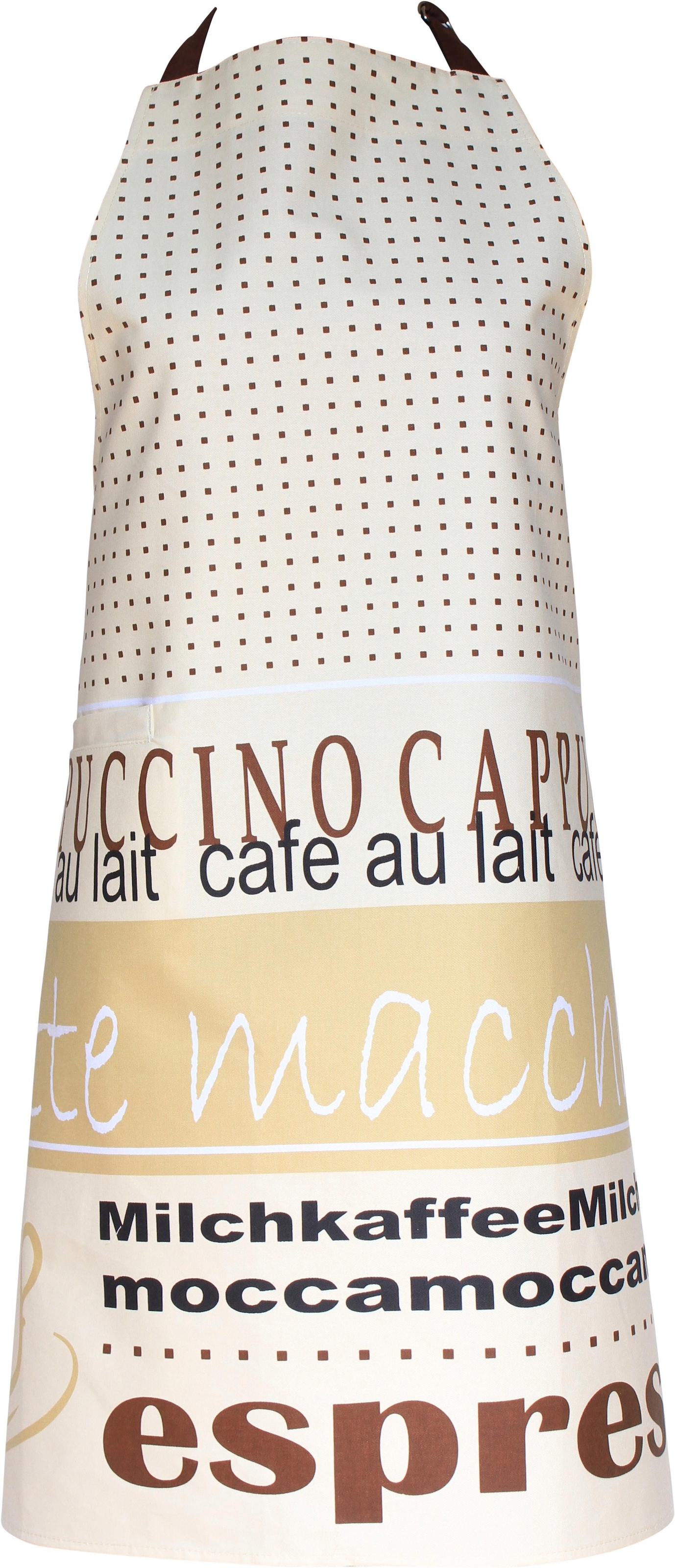 stuco Kochschürze "Mokka" 1 Stk. günstig online kaufen