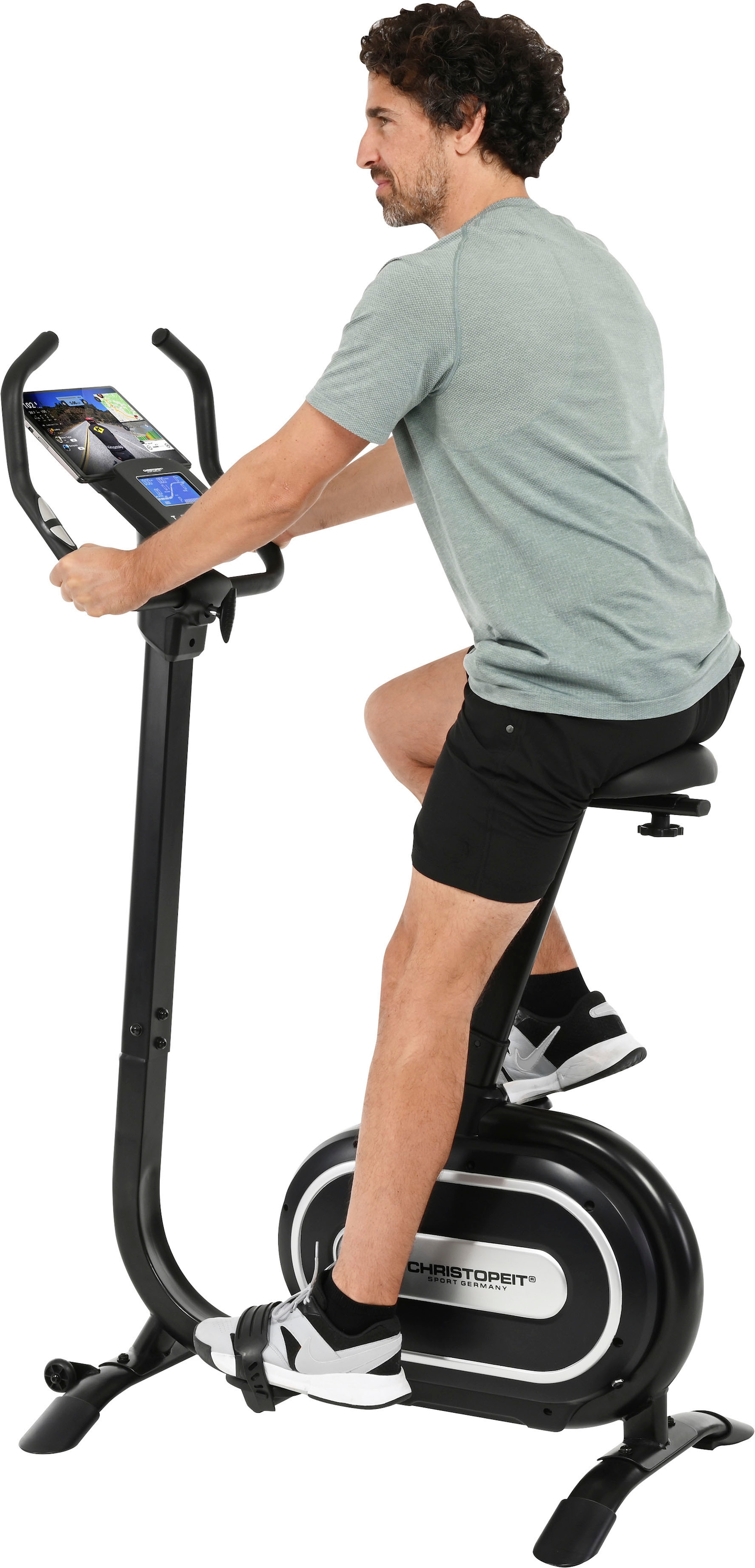 Christopeit Sport® Ergometer »Ergometer ET 5.1« 120 kg max. Benutzergewicht, Fahrrad, 32 Widerstandsstufen