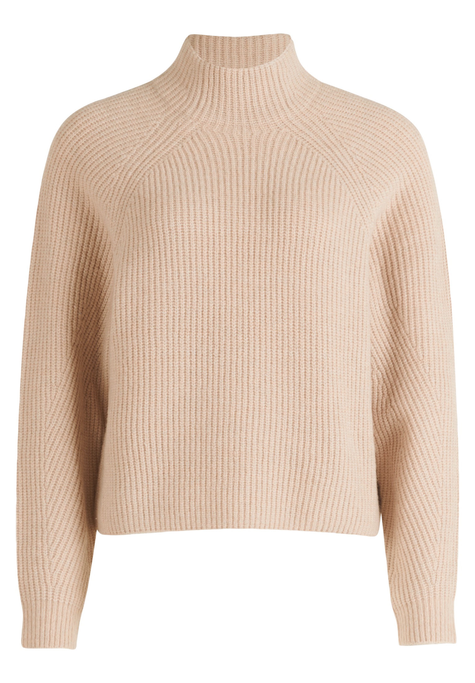 Betty&Co Strickpullover »Betty & Co Grobstrick-Pullover mit hohem Kragen«, (1 tlg.), Kragen