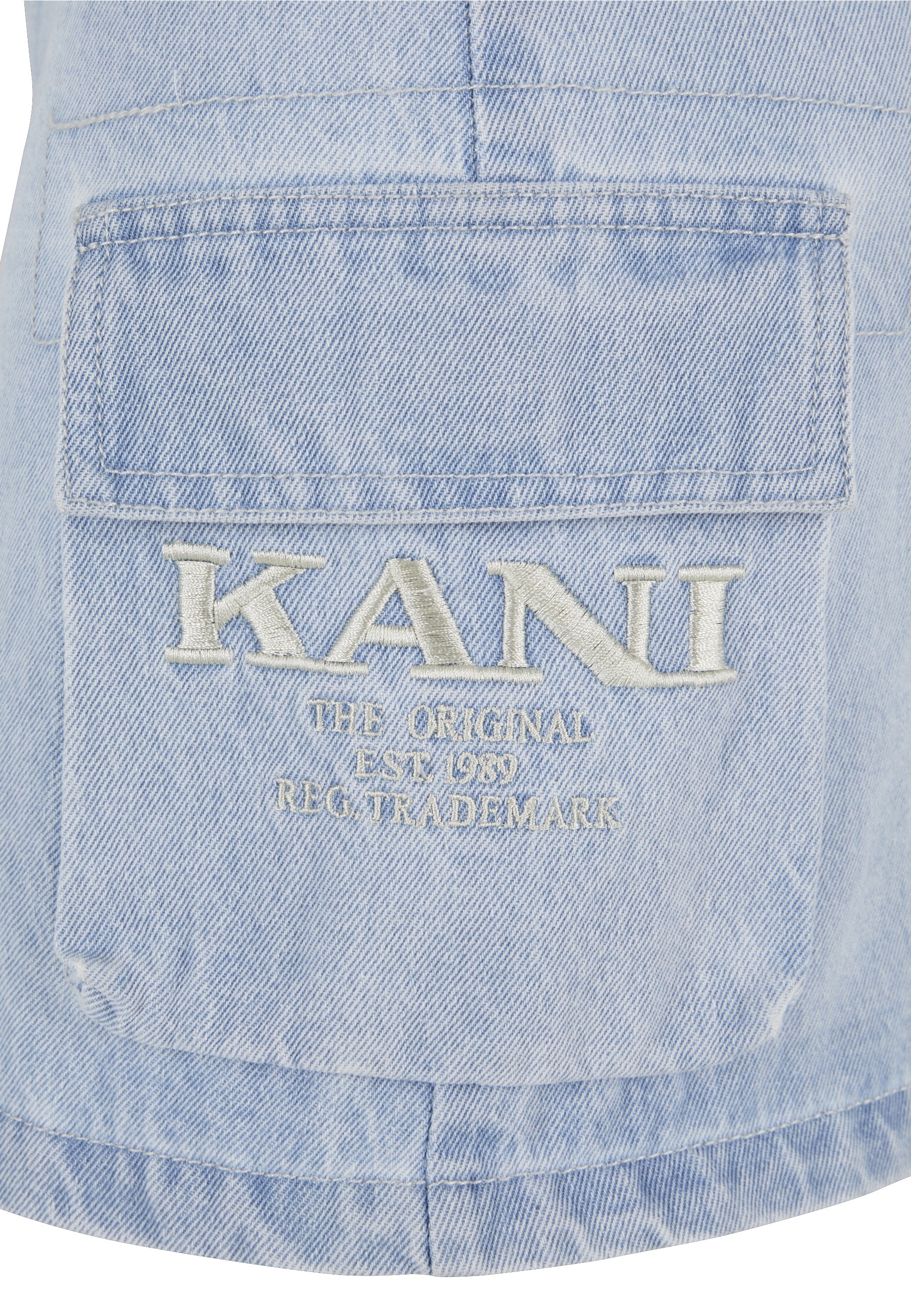 Karl Kani Sommerrock »Karl Kani Retro TM Denim Cargo Skirt« 1 Stk.