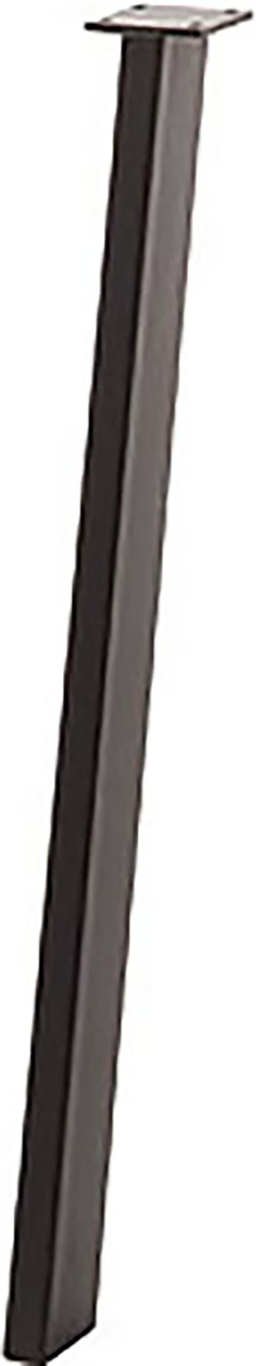 MCA living Tischbein "Zeballos Vierfuß Gestell" Set, 4 Stk. tlg. schwarz pu günstig online kaufen