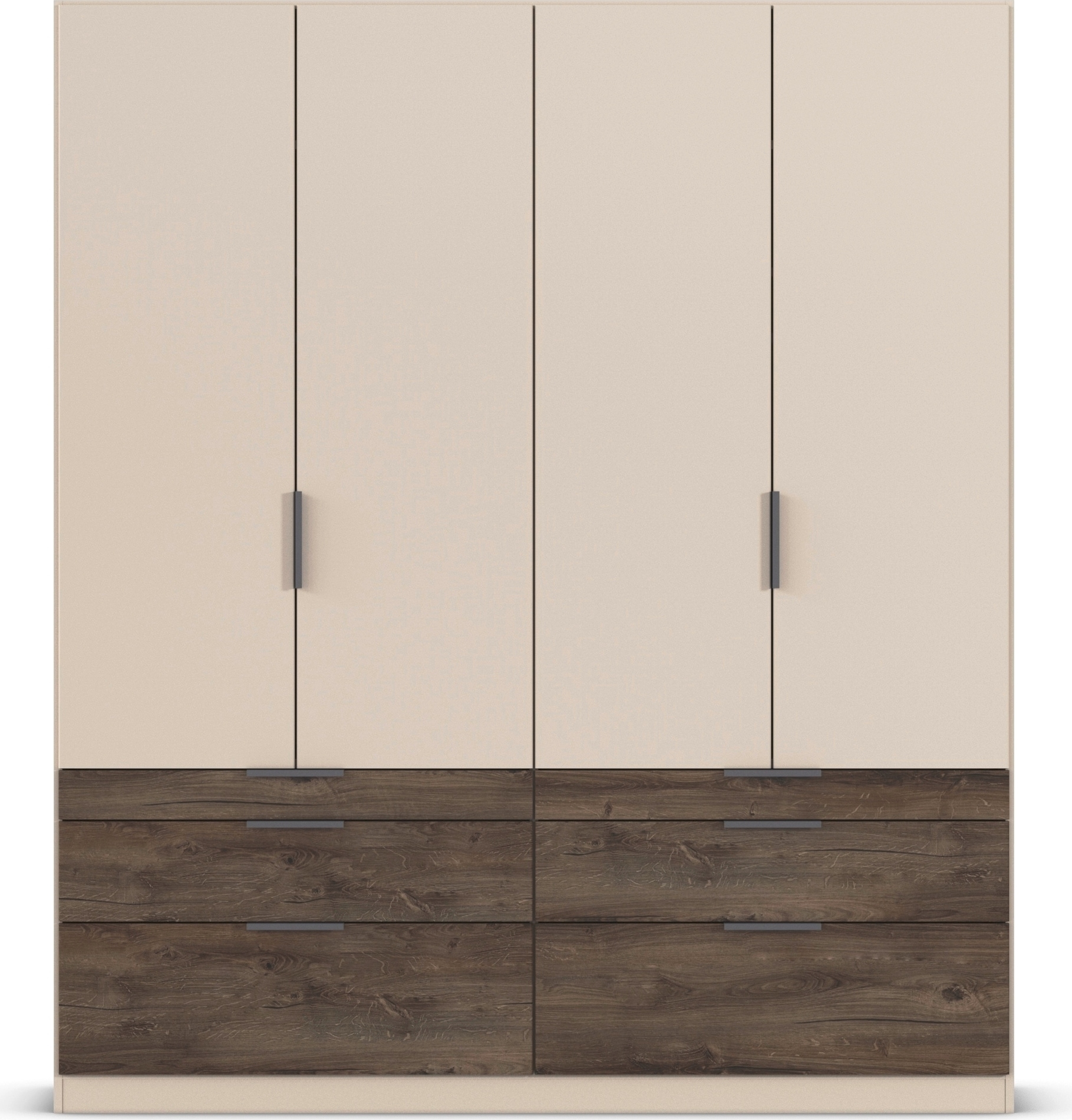 rauch Kleiderschrank »Koda«, (oberer Schubkasten mit praktischer Inneneinteilung), mit symmetrisch angeordneten Schubladen MADE IN GERMANY