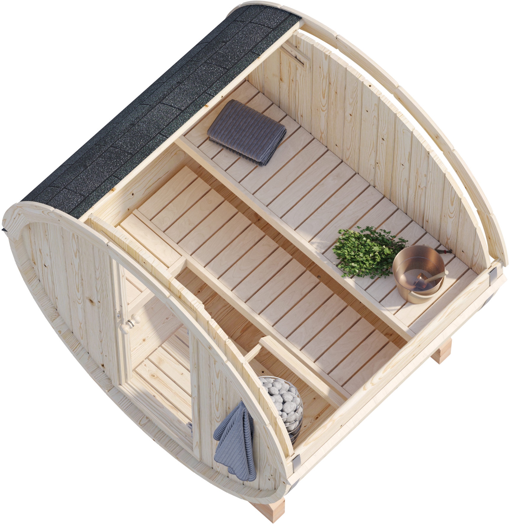 Palmako Sauna »Anita 0,9 m²«