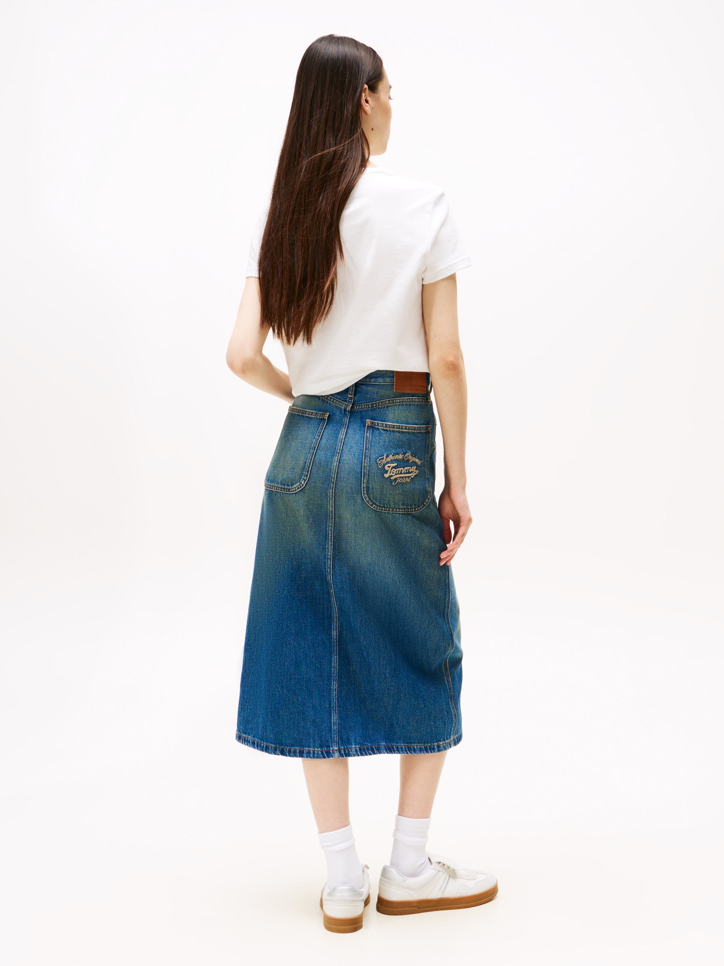 Tommy Jeans Jeansrock »CLAIRE MIDI SKIRT UTILITY CI2037«