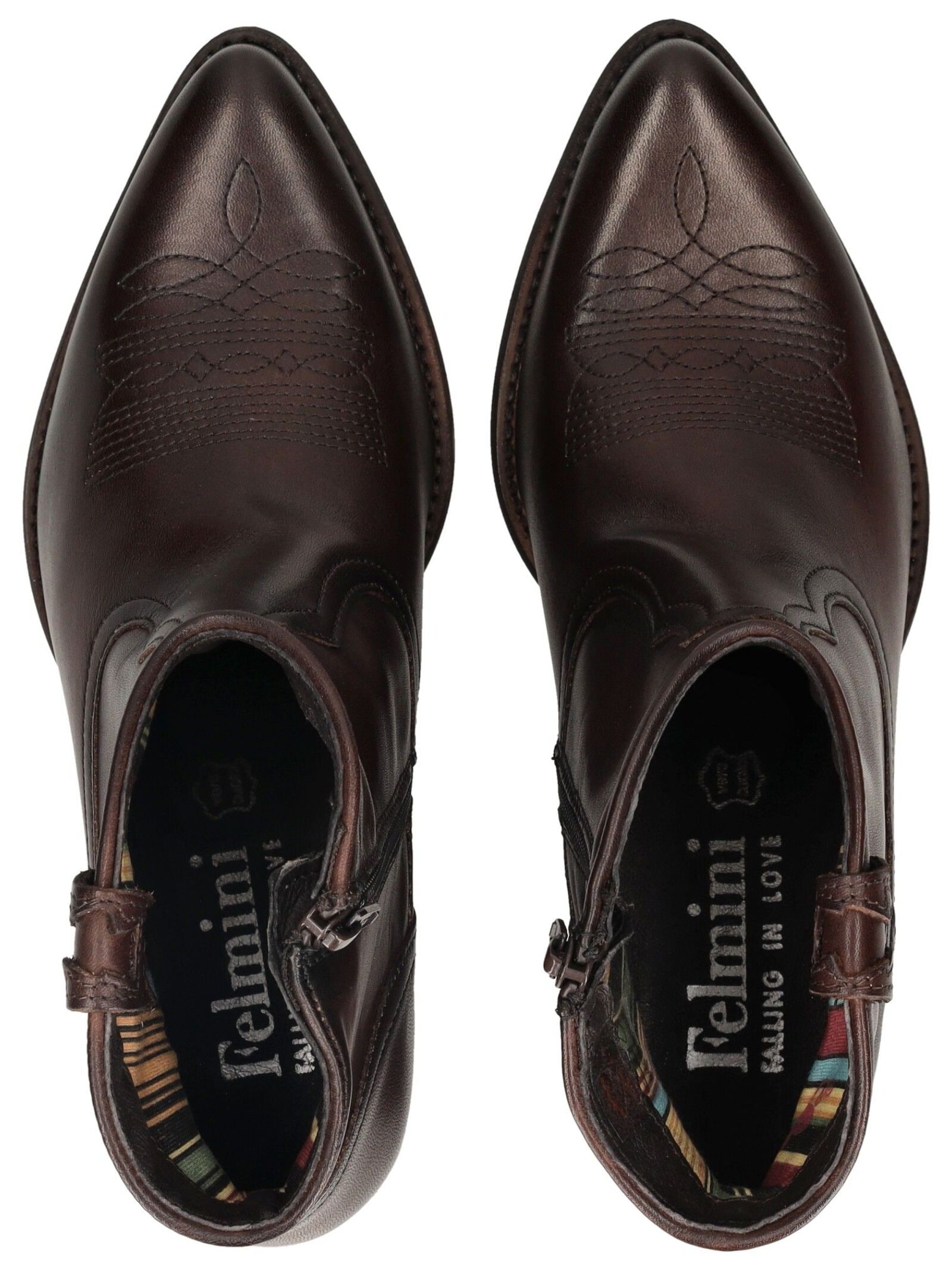 Felmini Bikerboots »Felmini Stiefelette Leder«