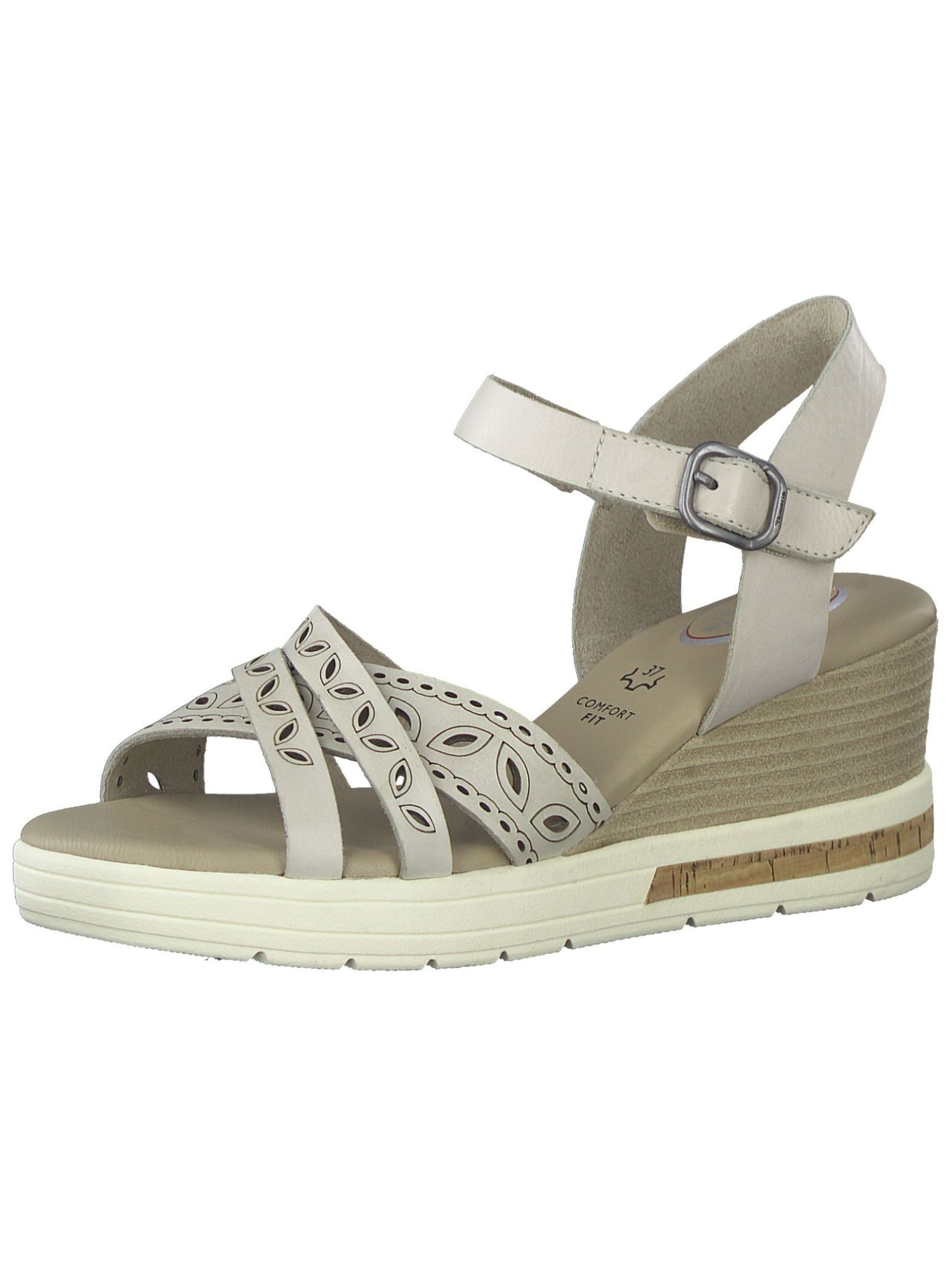Tamaris Keilsandalette "Tamaris Sandalen Leder" günstig online kaufen