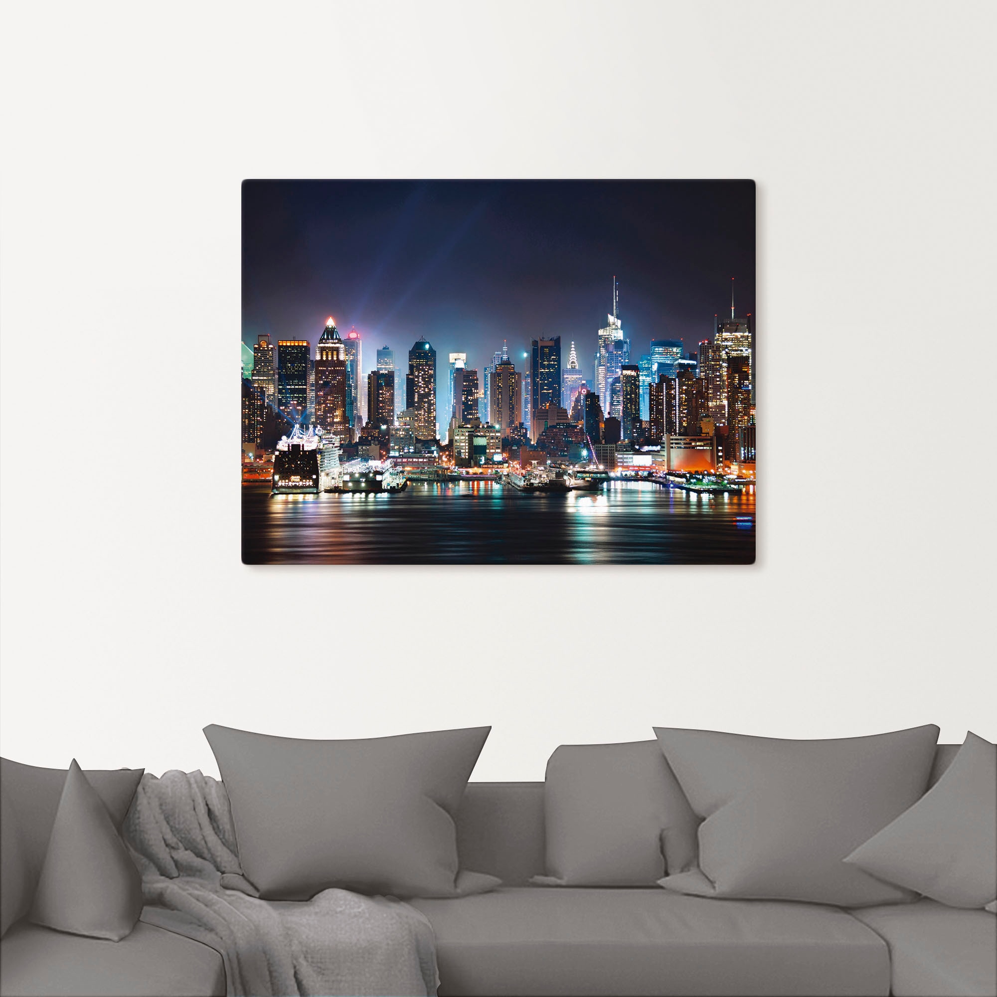 Artland Wandbild »New York City Times Square«, Amerika, (1 St.), als Leinwandbild, Poster, Wandaufkleber in verschied. Größen