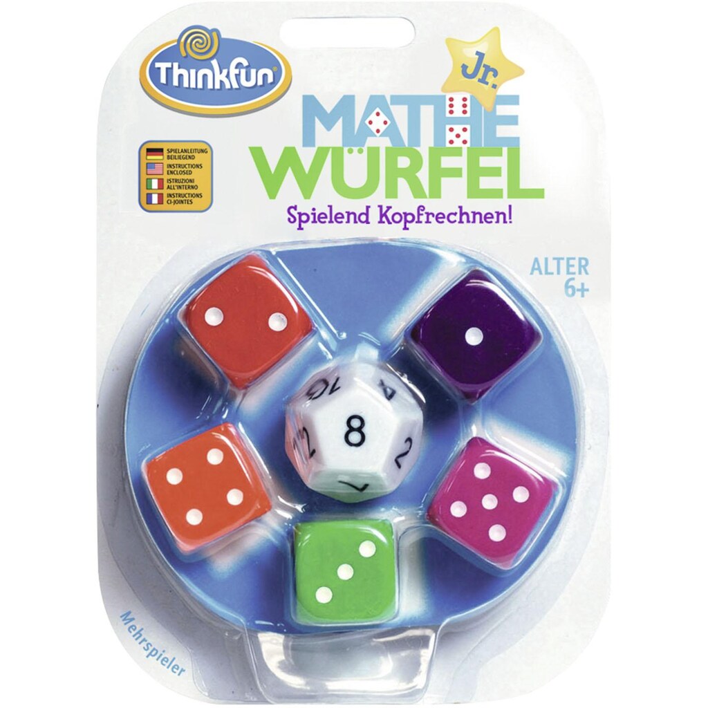 Thinkfun® Spiel »Mathe Würfel Junior«