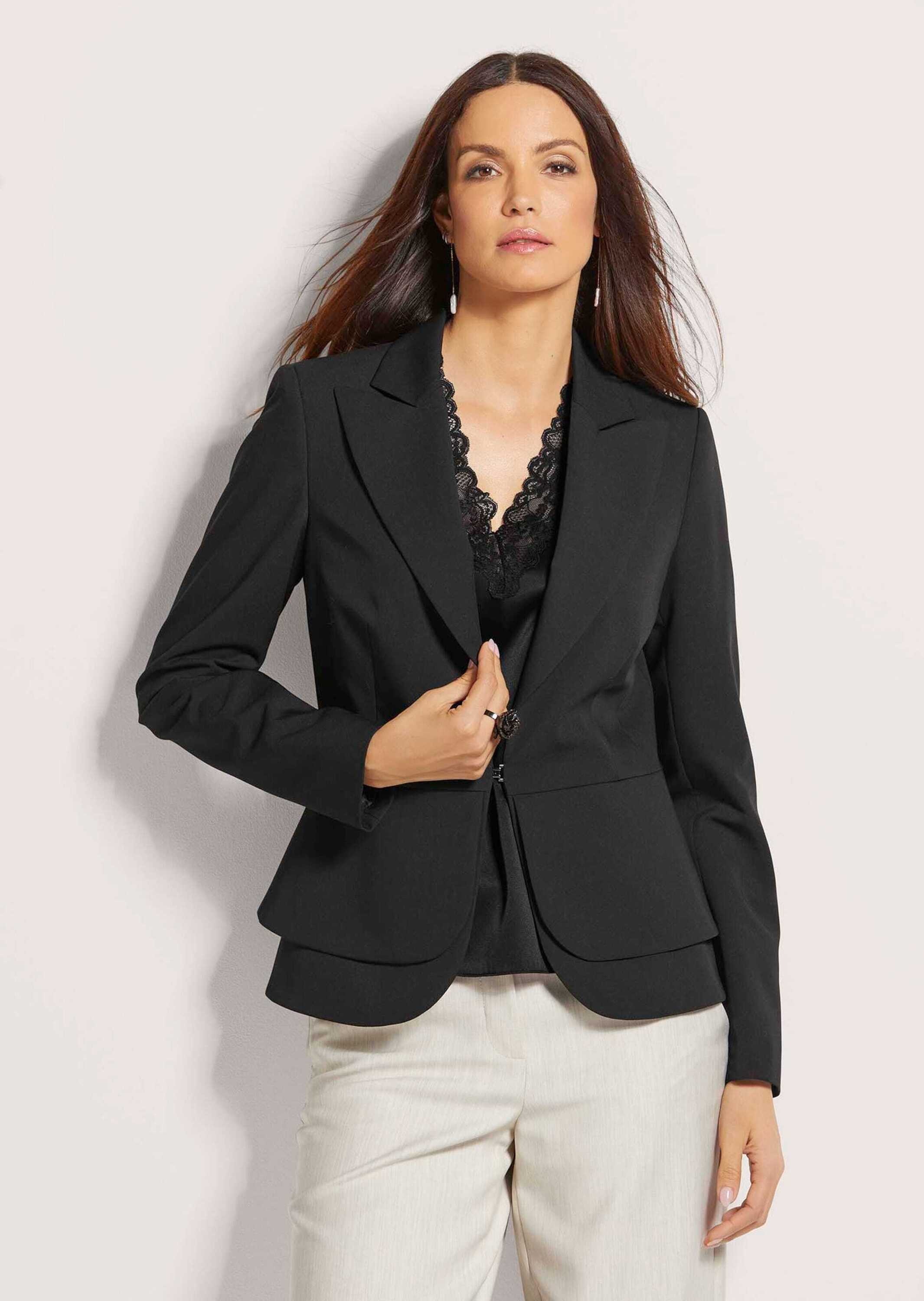 Thumbnail - MADELEINE Jackenblazer "Blazer Kurzer Schößchen-Blazer"