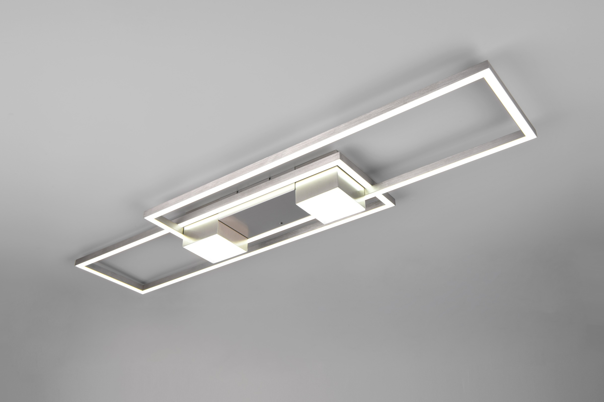 TRIO Leuchten LED Deckenleuchte »ALBANY LED Deckenlampe 37W 4300 Lumen warmweiß bis kaltweiß 2700-6500K«, 1 flammig, Leuchtmittel LED-Board | LED fest integriert, Fernbedienung, Lichtfarbe einstellbar, Memory, Nachtlicht, dimmbar