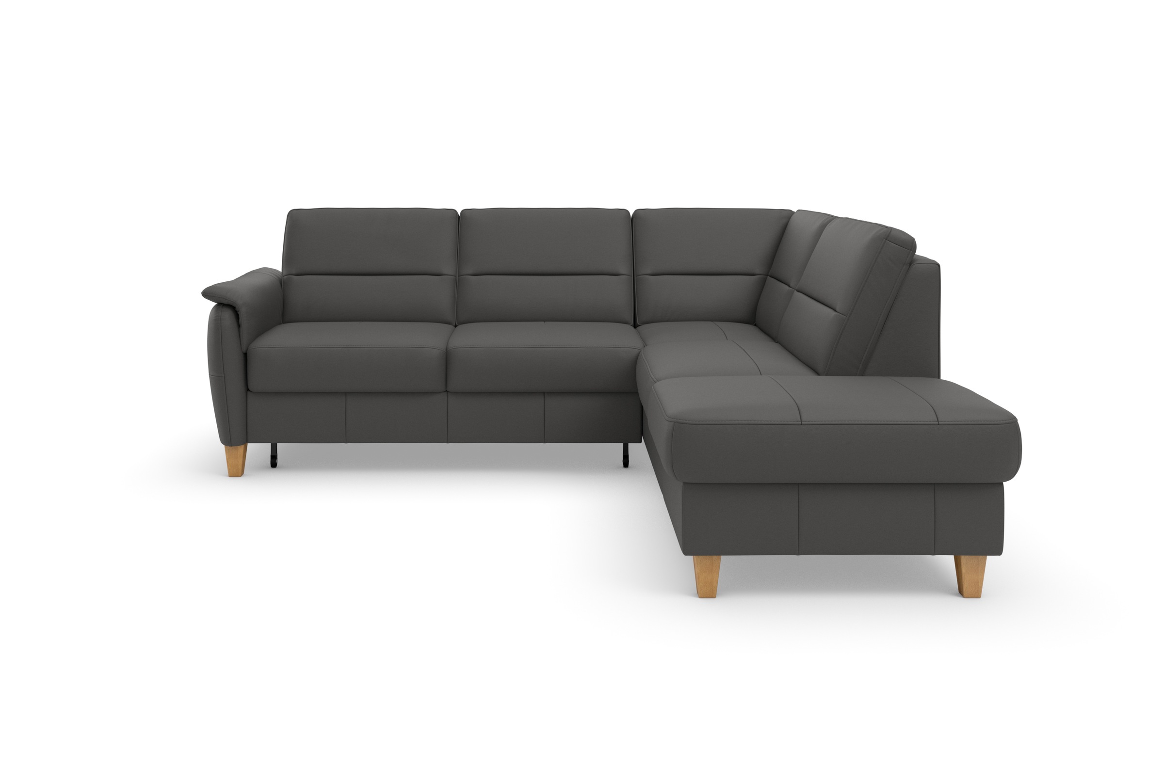 Home affaire Ecksofa "Palmera L-Form, B: 236 cm" optional Bettfunktion & Be günstig online kaufen
