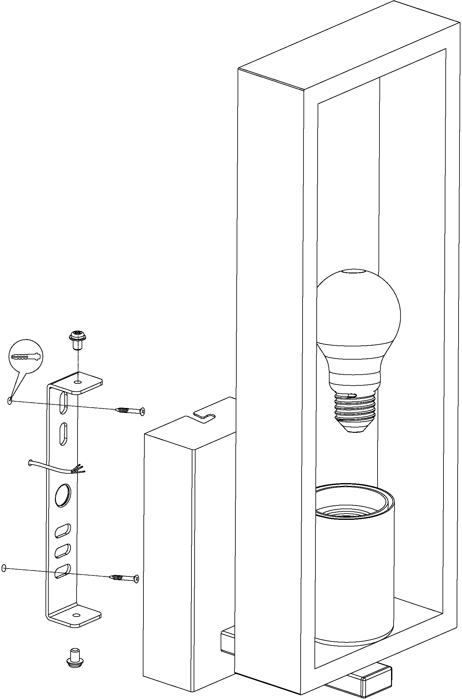 EGLO Wandleuchte »LITTLETON«, 1 flammig, Leuchtmittel E27 | ohne Leuchtmittel, Vintage Wandleuchte im Industrial Design, Retro Lampe, Fassung E27