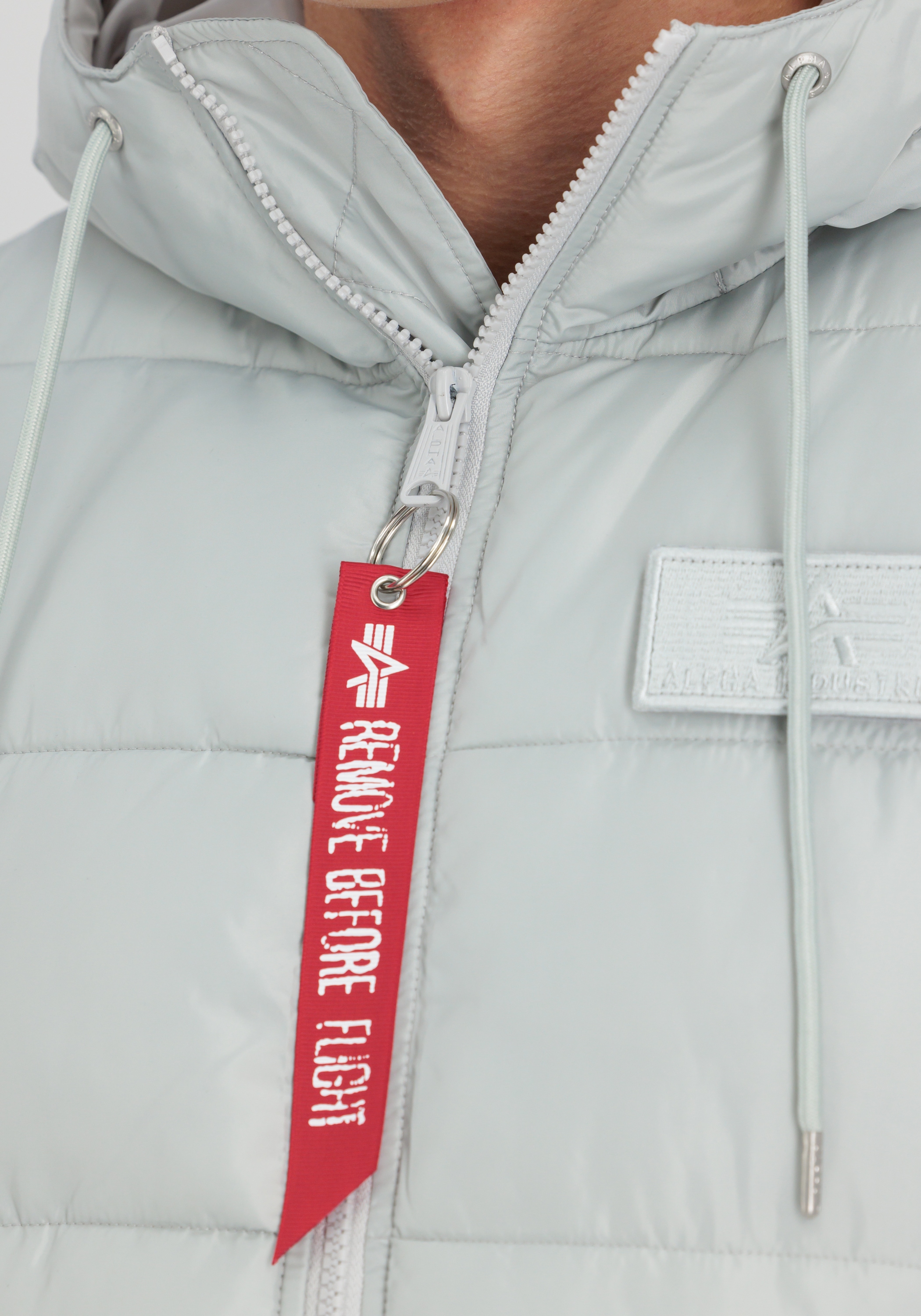 Alpha Industries Blouson »Alpha Industries Men - Vests Hooded Puffer Vest FD«