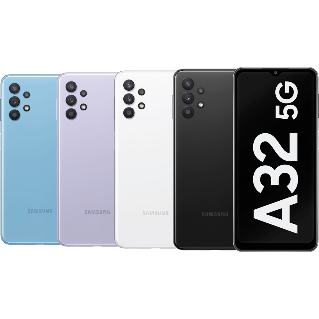 Samsung Smartphone »Galaxy A32 5G«, Black, 16,55 cm/6,5 Zoll, 128 GB Speicherplatz, 48 MP Kamera