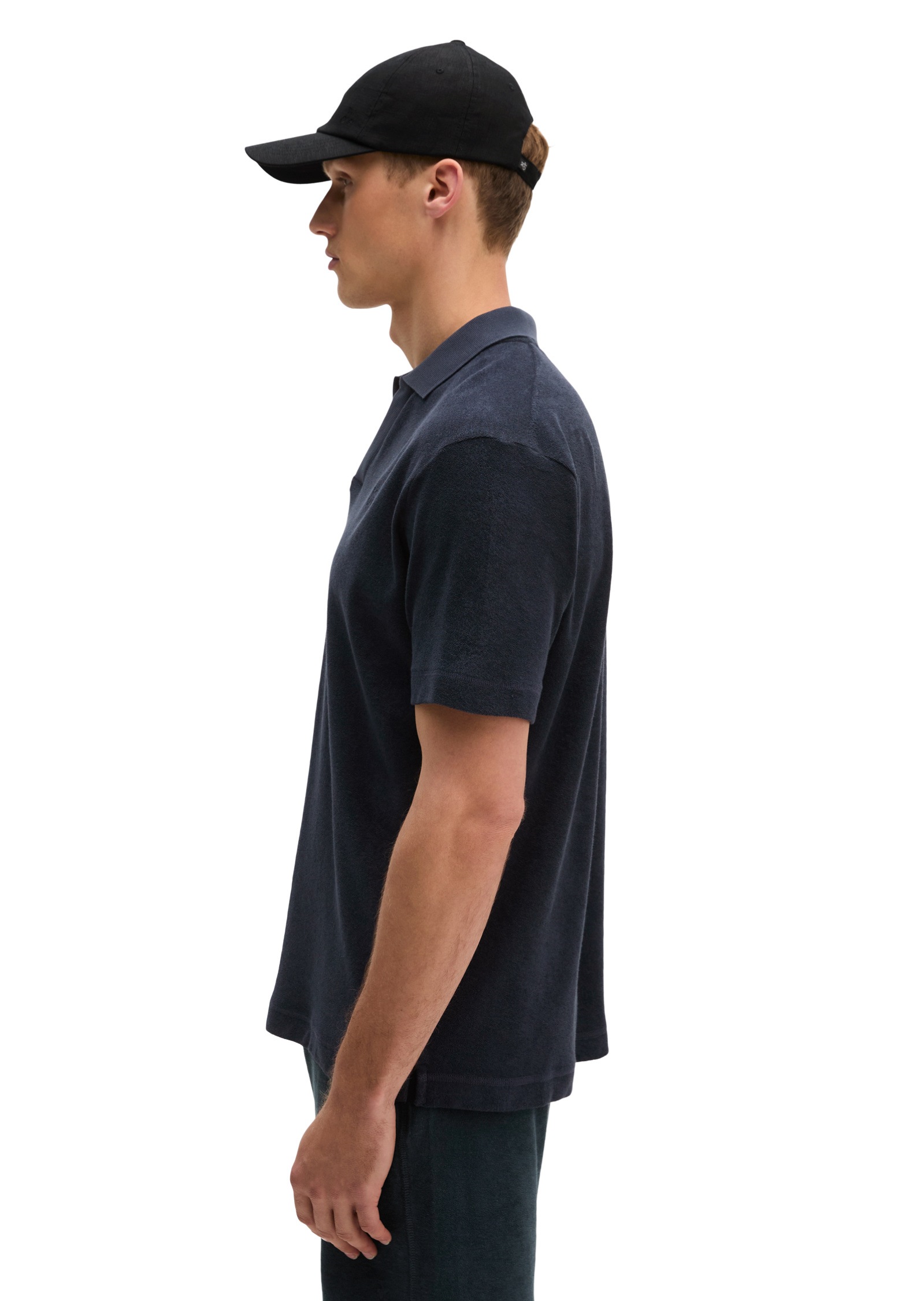 Marc O'Polo Poloshirt »aus weichem Jersey-Frottee«