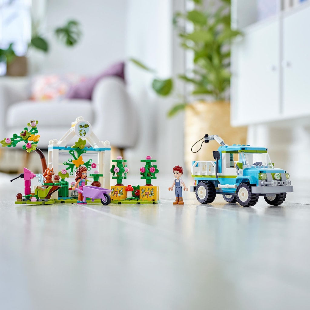 LEGO® Konstruktionsspielsteine »Baumpflanzungsfahrzeug (41707), LEGO® Friends«, (336 St.)