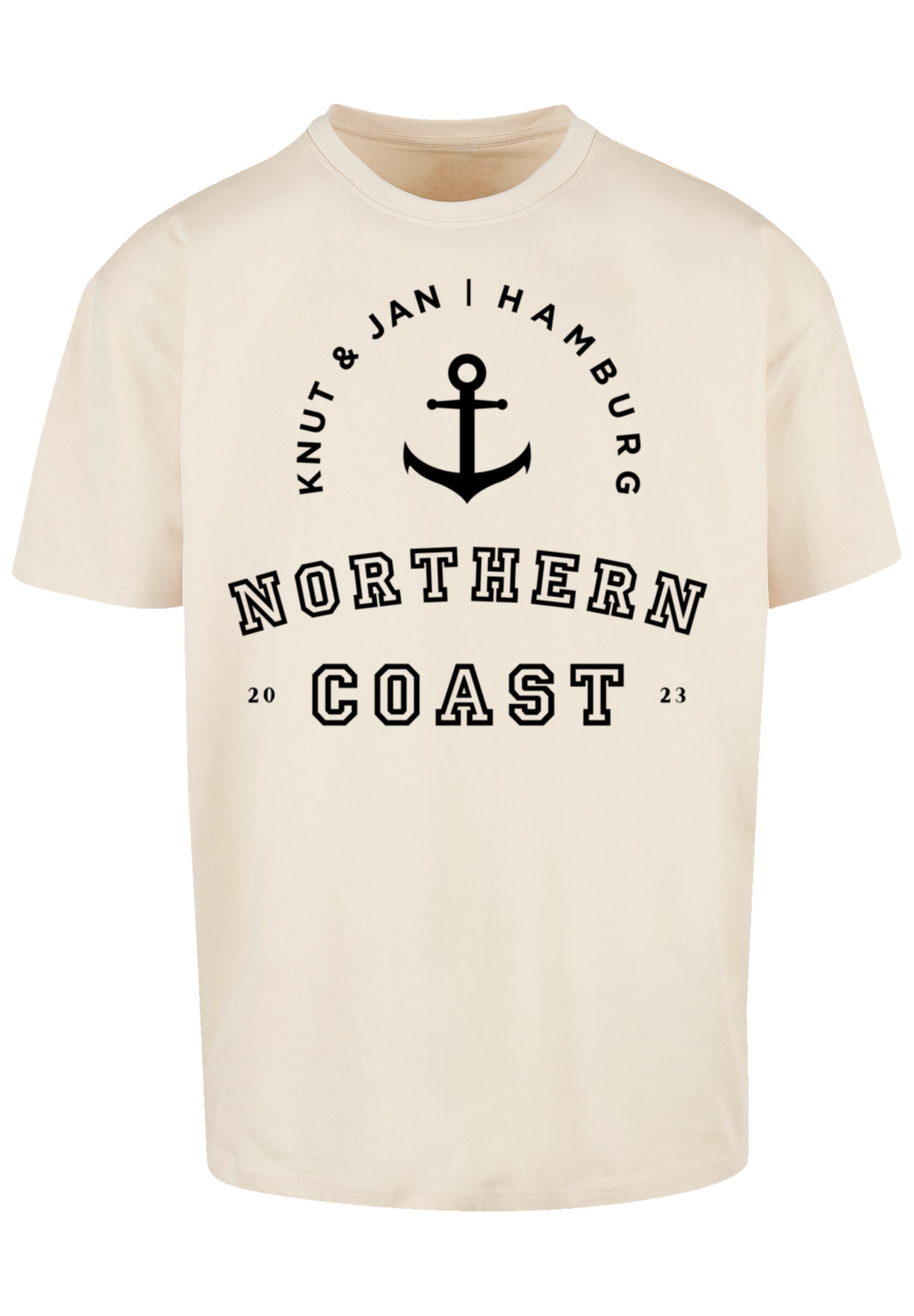 F4NT4STIC T-Shirt "Northern Coast Nordsee Knut & Jan Hamburg", Print günstig online kaufen